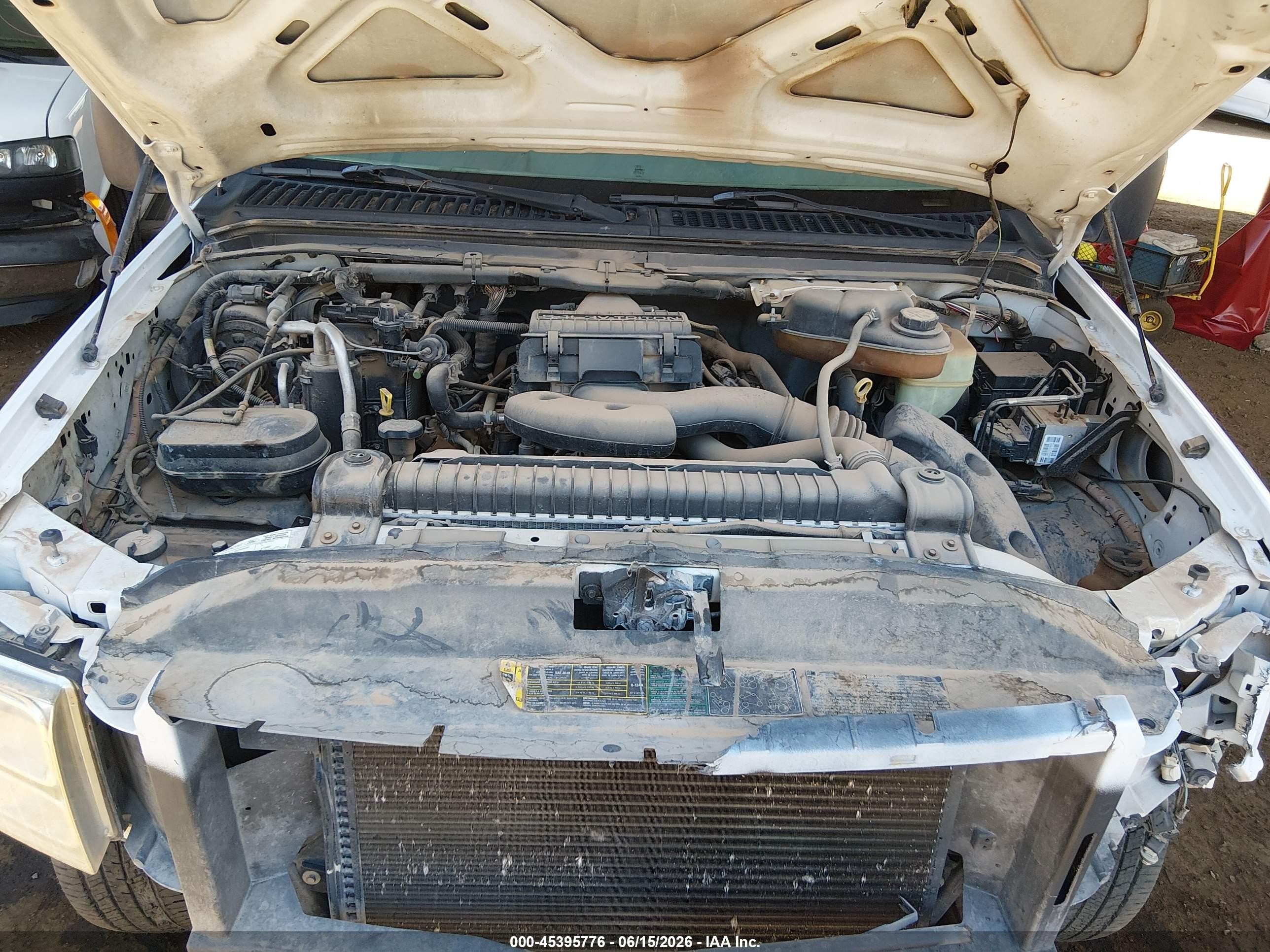 2005 Ford F-250 Lariat/xl/xlt Белый vin: 1FTSX20505EC50361