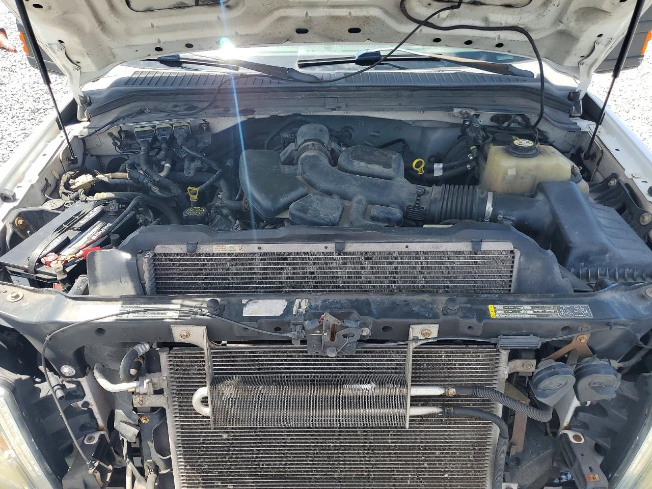 2008 Ford F250 Super Duty White vin: 1FTSX20518EC48882