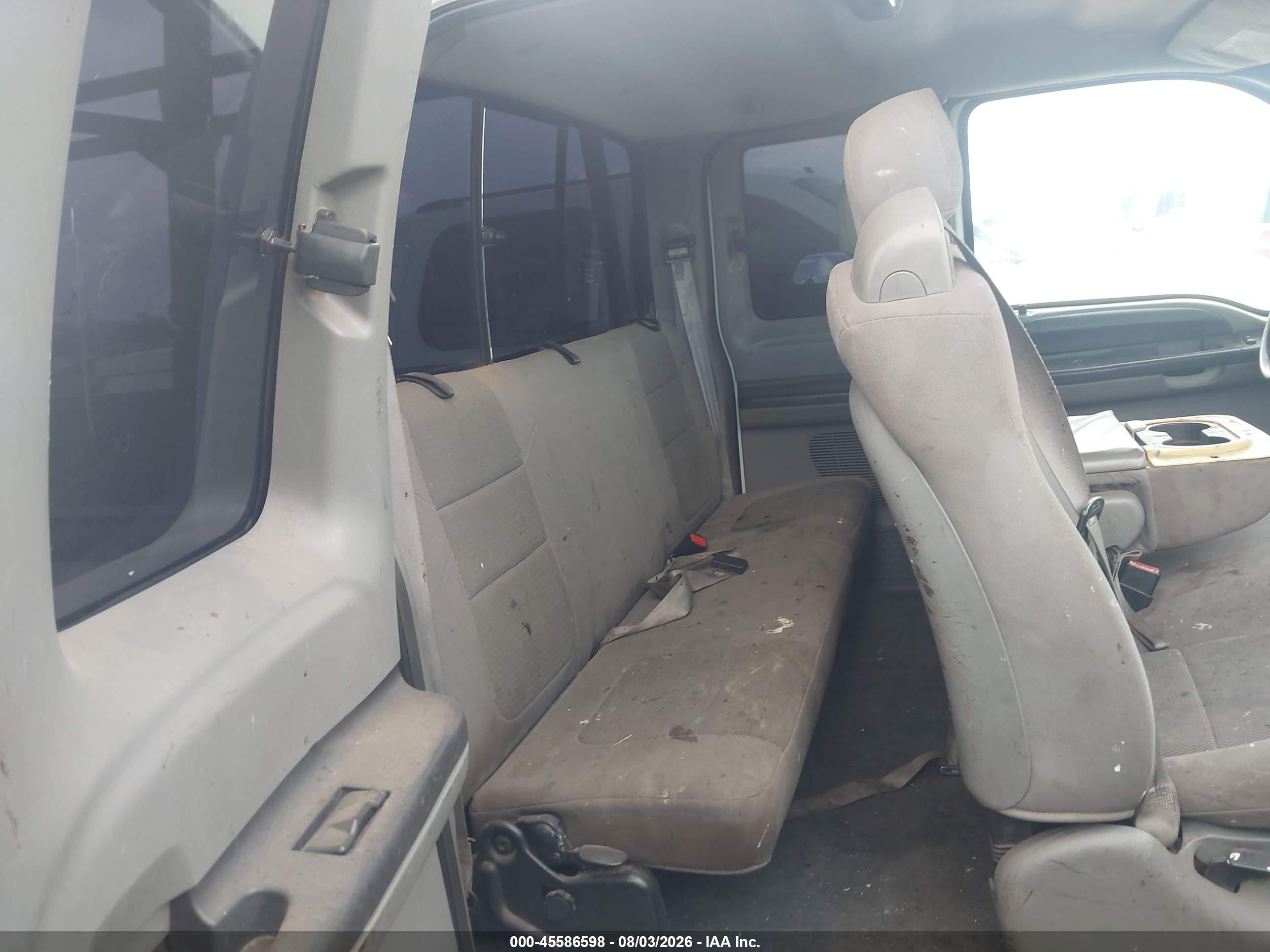 2006 Ford F-250 Lariat/xl/xlt White vin: 1FTSX20526ED58255