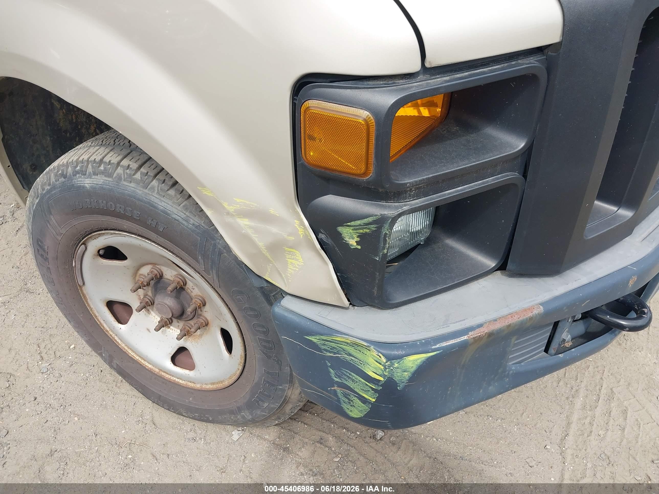 2008 Ford F-250 Lariat/xl/xlt Золотой vin: 1FTSX20528EE22085
