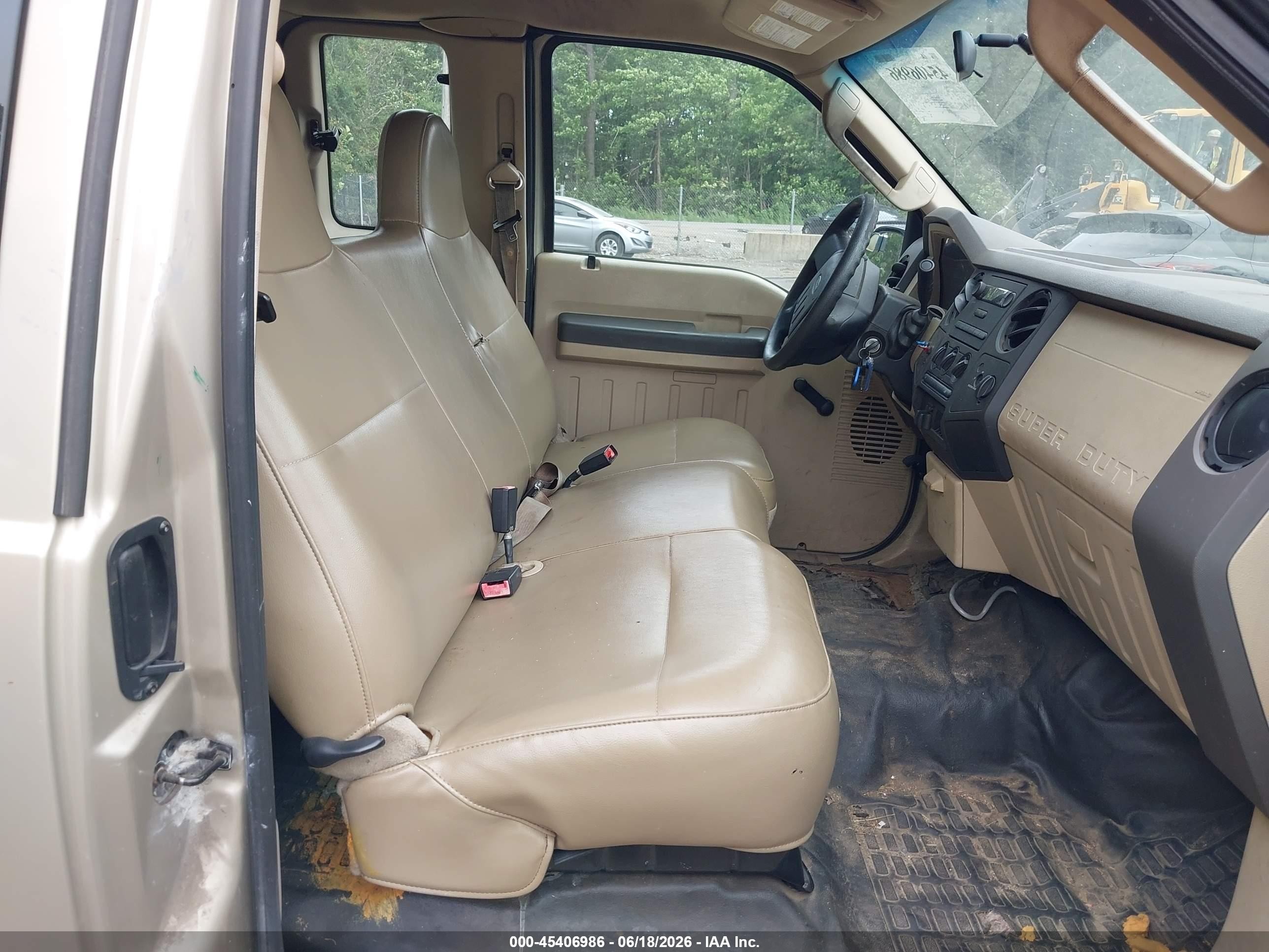 2008 Ford F-250 Lariat/xl/xlt Золотой vin: 1FTSX20528EE22085