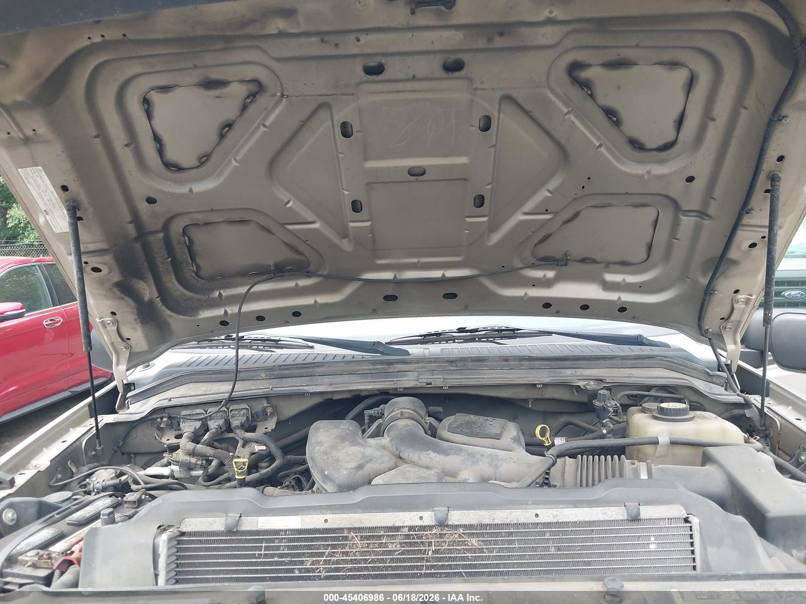 2008 Ford F-250 Lariat/xl/xlt Золотой vin: 1FTSX20528EE22085