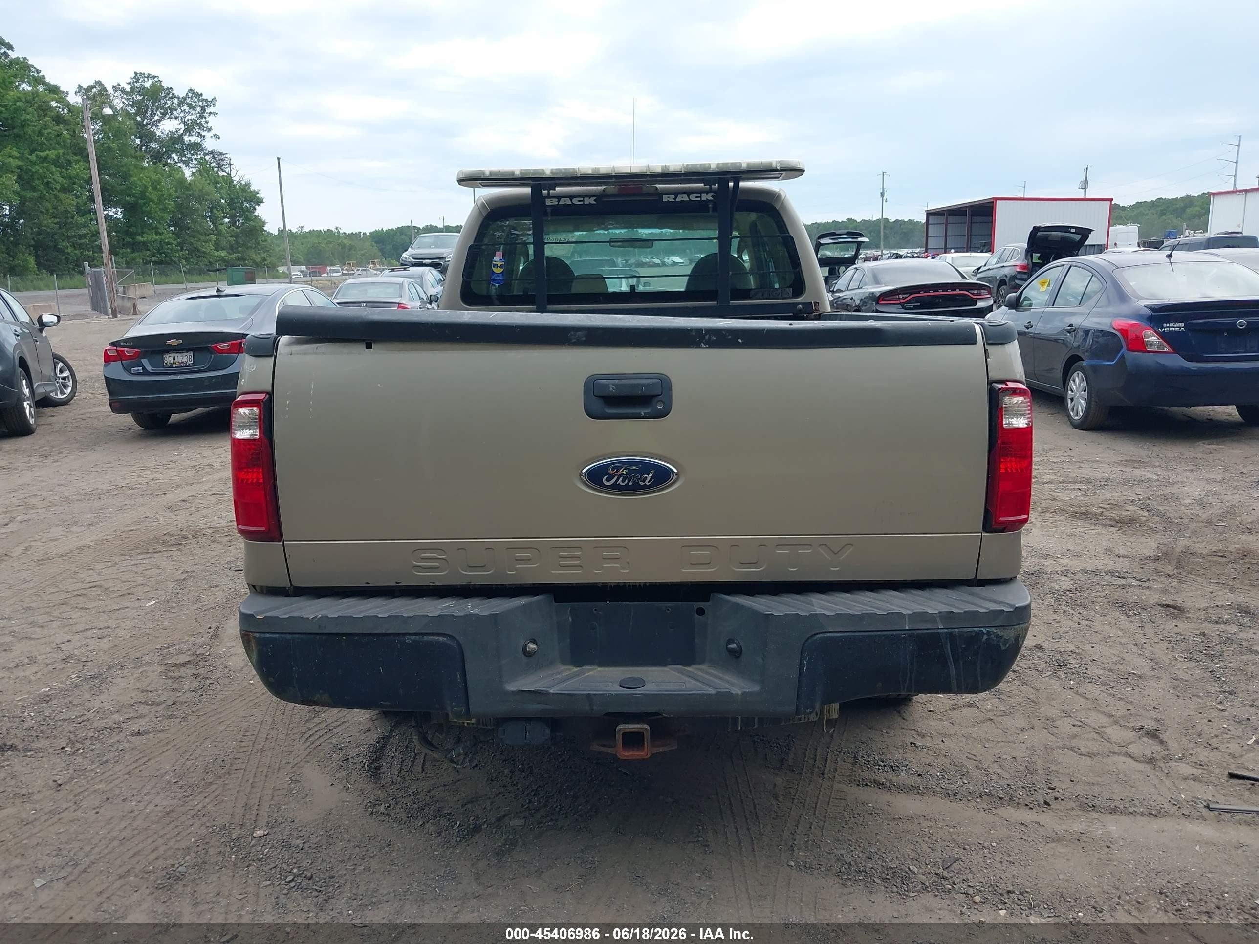 2008 Ford F-250 Lariat/xl/xlt Золотой vin: 1FTSX20528EE22085