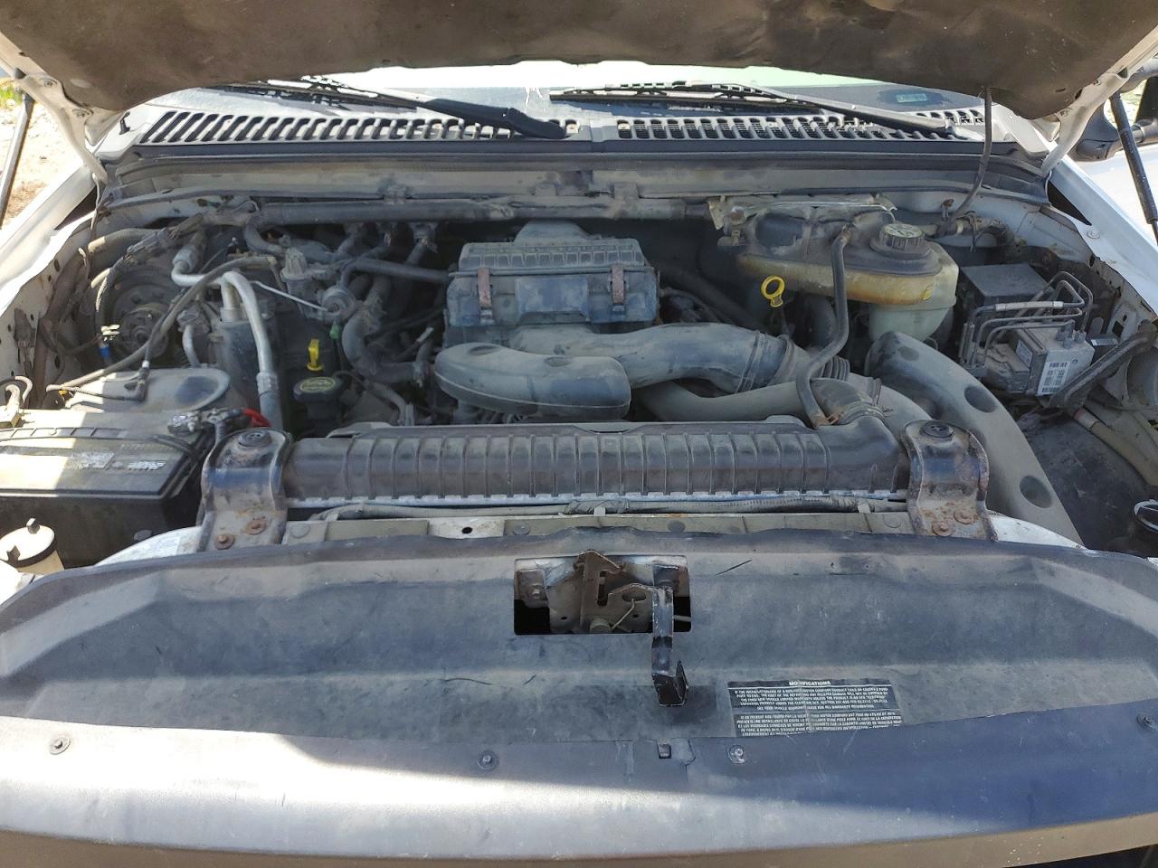 2007 Ford F250 Super Duty White vin: 1FTSX20537EA04987