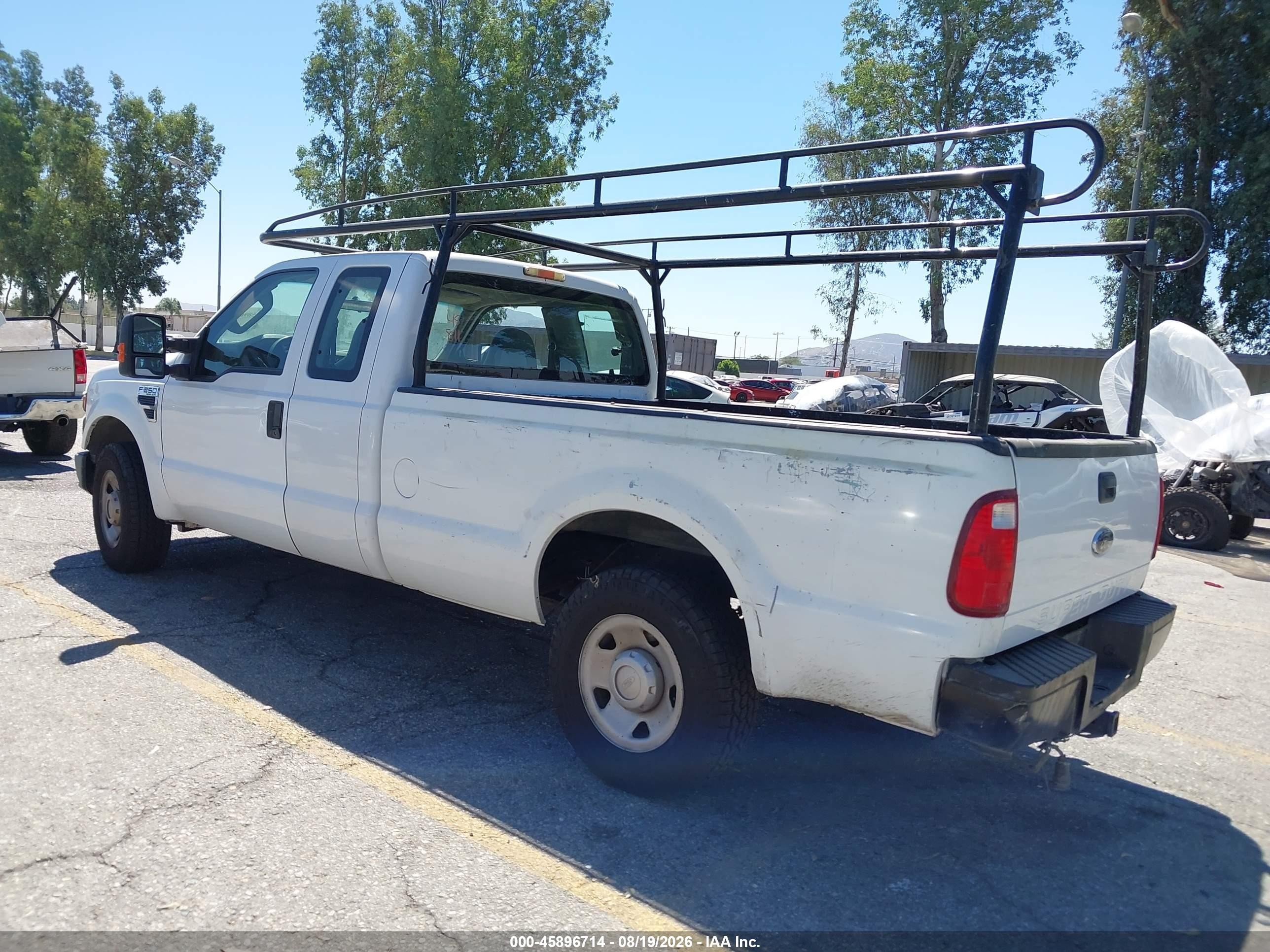 2008 Ford Super Duty F-250 Srw Lariat/xl/xlt White vin: 1FTSX20548EC43160