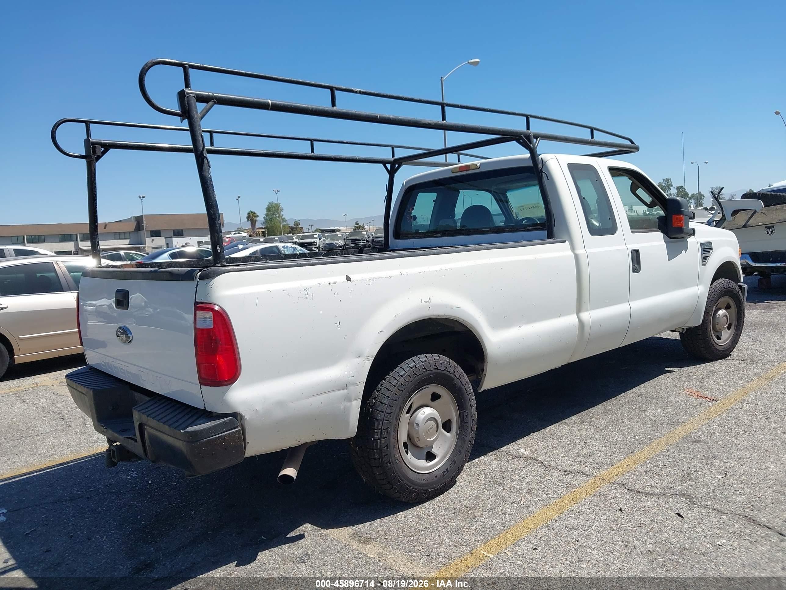 2008 Ford Super Duty F-250 Srw Lariat/xl/xlt White vin: 1FTSX20548EC43160