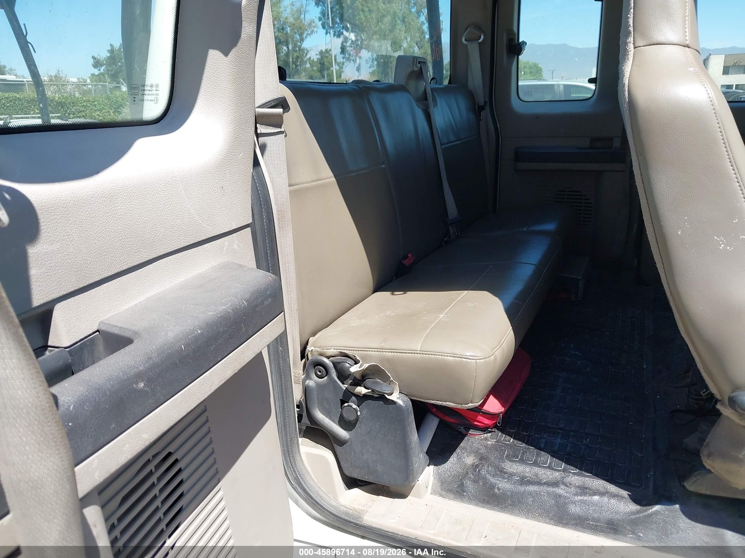 2008 Ford Super Duty F-250 Srw Lariat/xl/xlt White vin: 1FTSX20548EC43160
