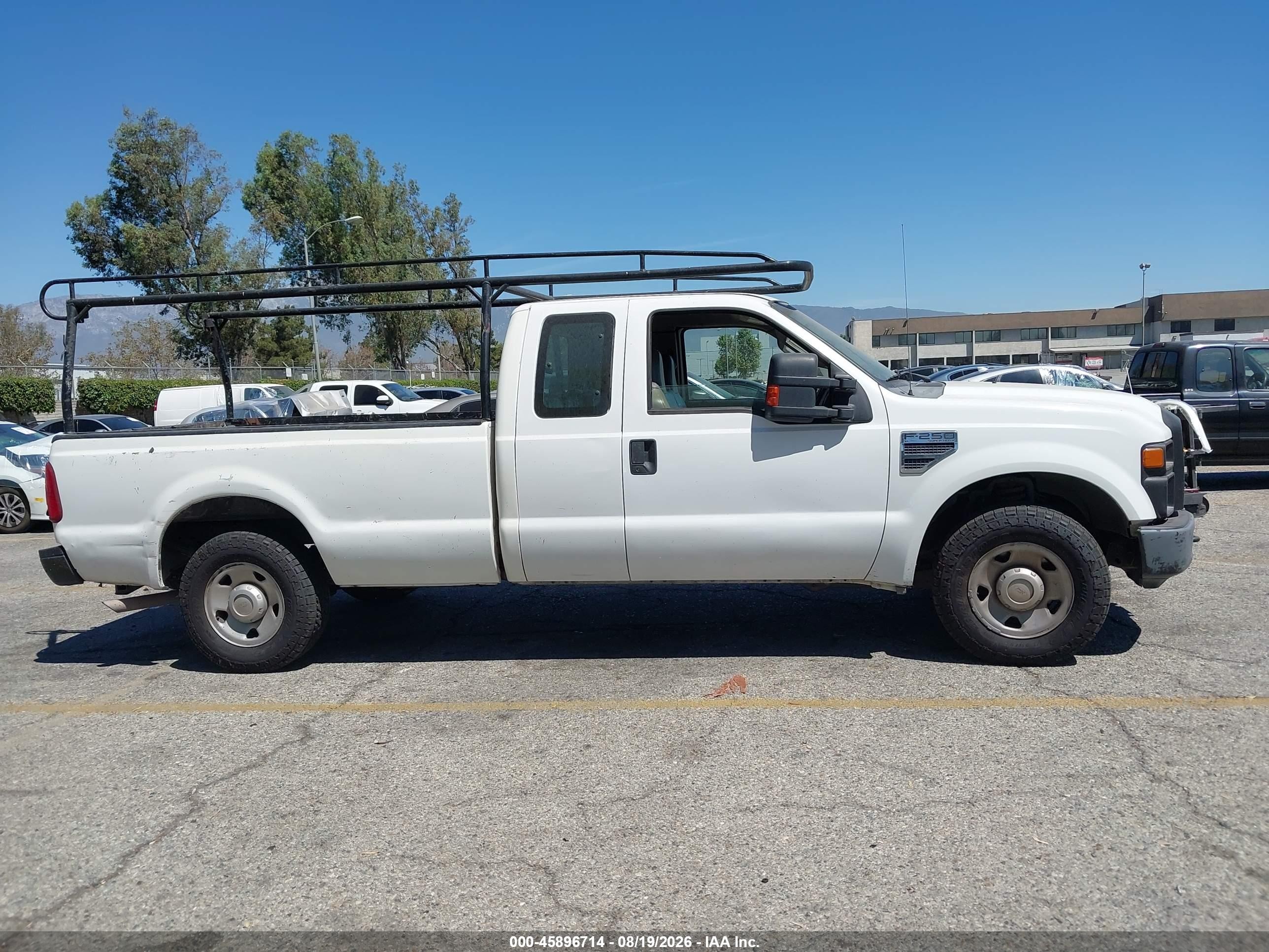 2008 Ford Super Duty F-250 Srw Lariat/xl/xlt White vin: 1FTSX20548EC43160