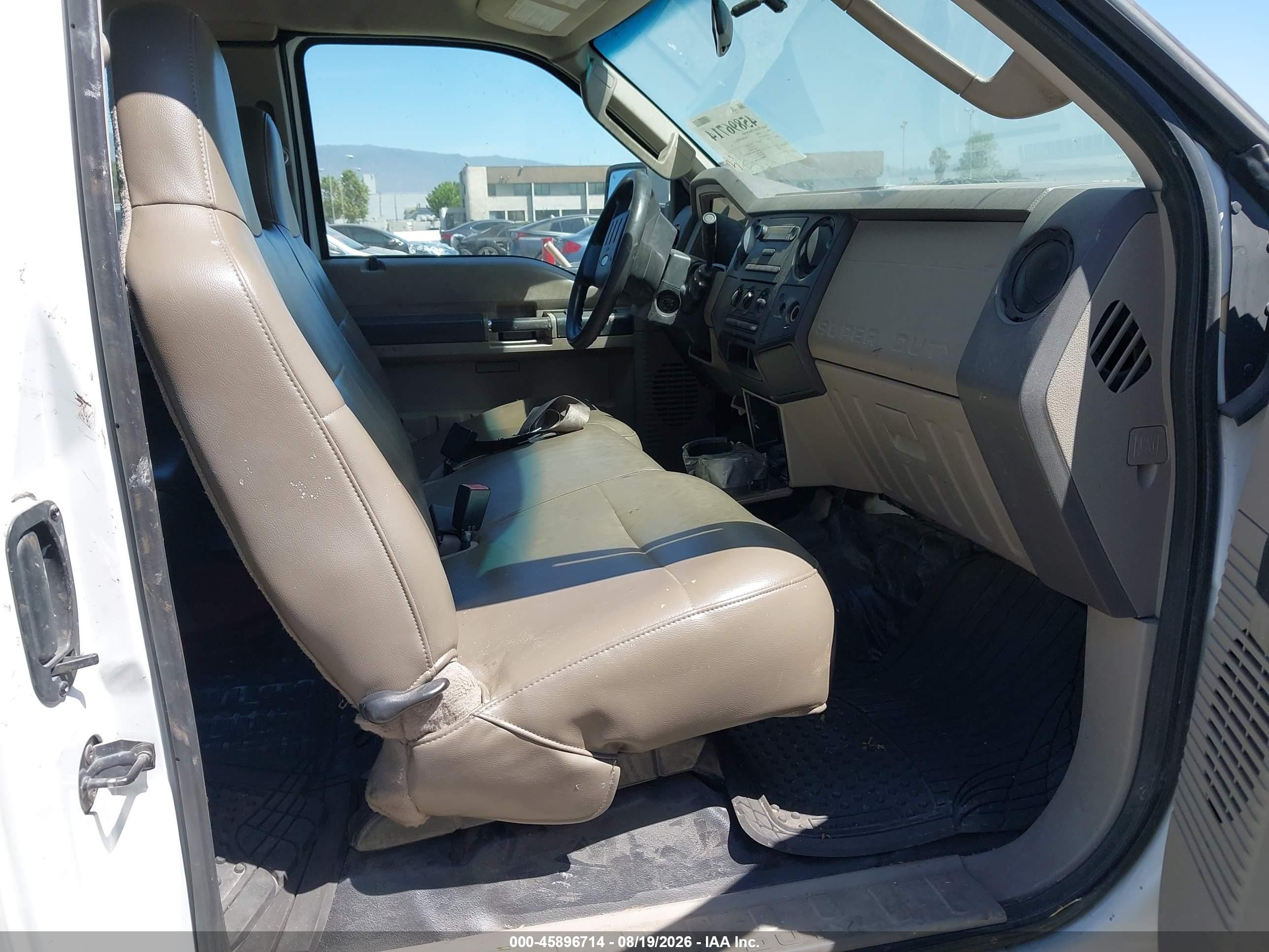 2008 Ford Super Duty F-250 Srw Lariat/xl/xlt White vin: 1FTSX20548EC43160