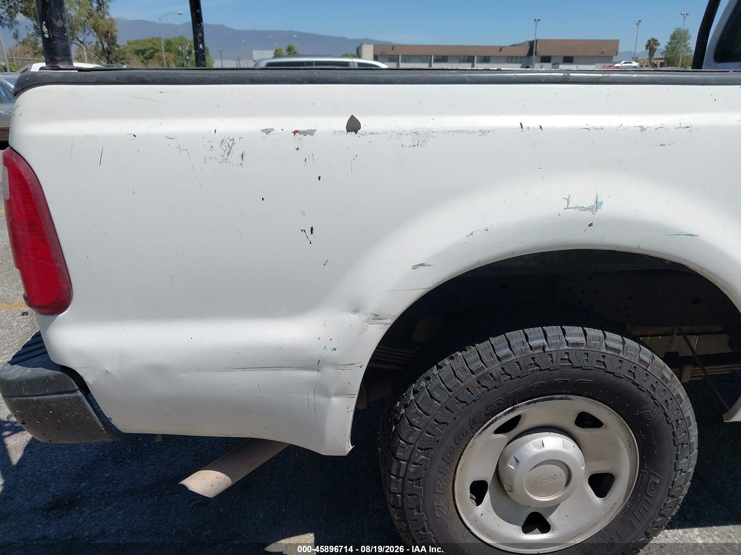 2008 Ford Super Duty F-250 Srw Lariat/xl/xlt White vin: 1FTSX20548EC43160