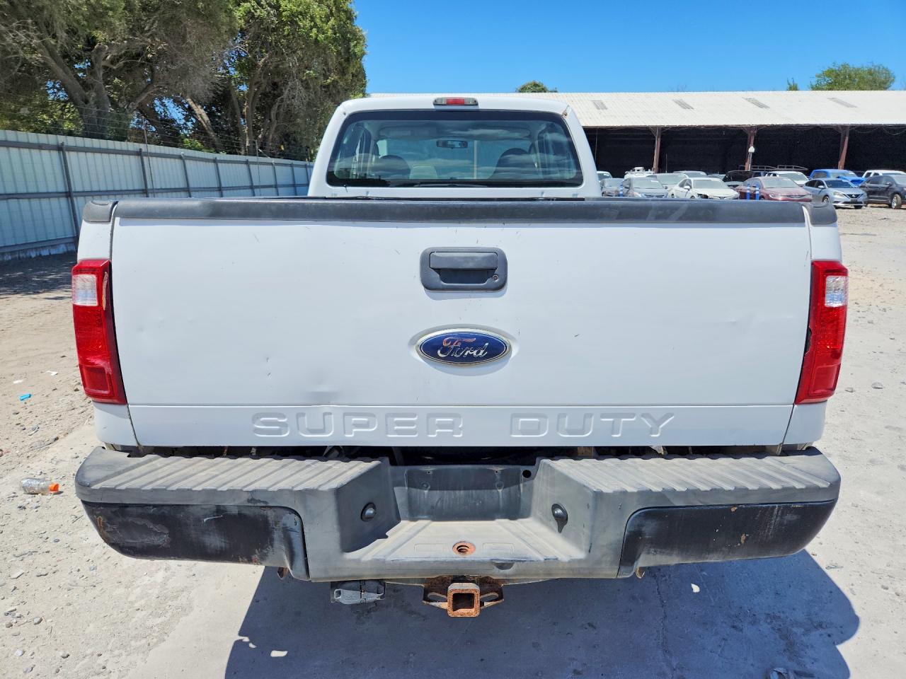 2008 Ford F250 Super Duty White vin: 1FTSX20548EE40880