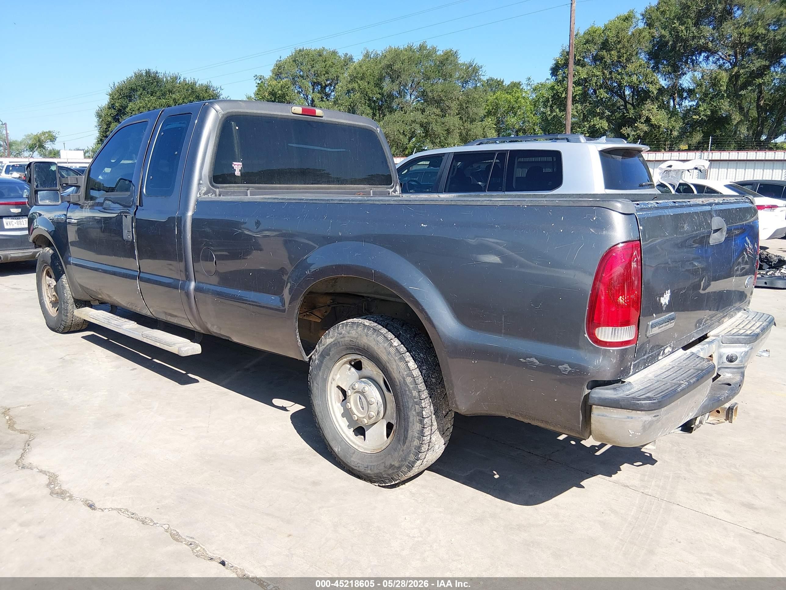 2006 Ford F-250 Lariat/xl/xlt Gray vin: 1FTSX20566ED51342