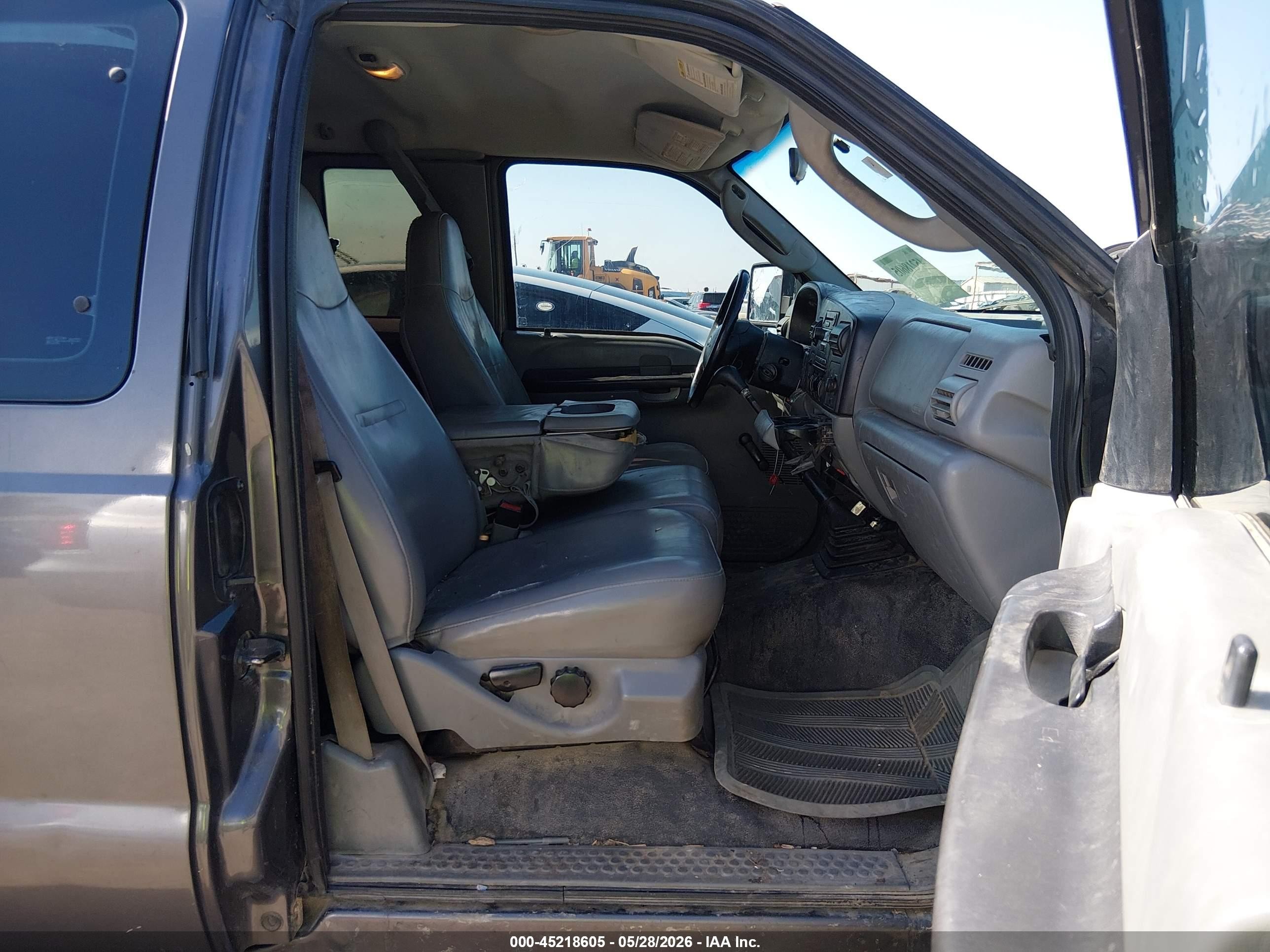 2006 Ford F-250 Lariat/xl/xlt Gray vin: 1FTSX20566ED51342