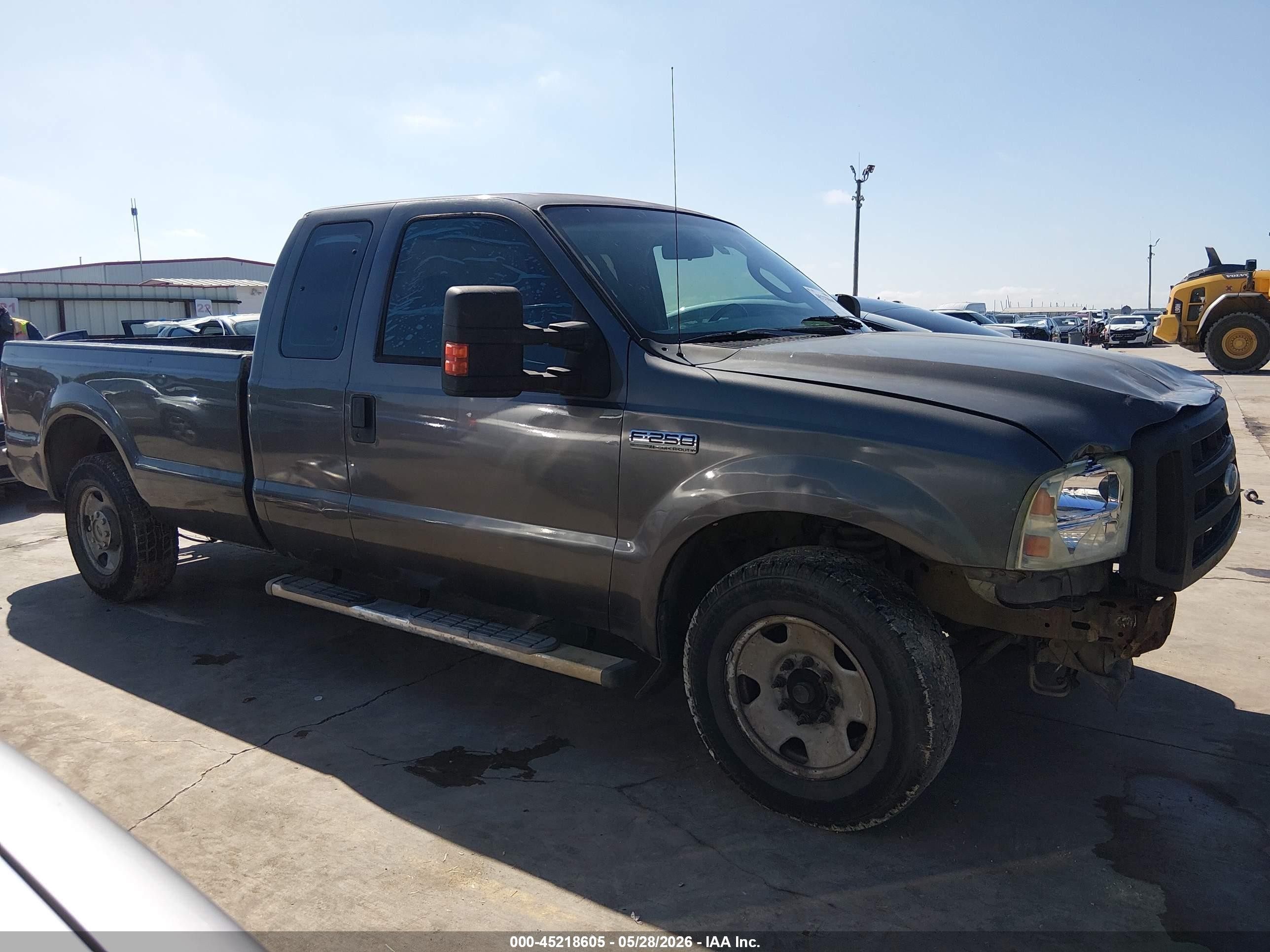 2006 Ford F-250 Lariat/xl/xlt Gray vin: 1FTSX20566ED51342