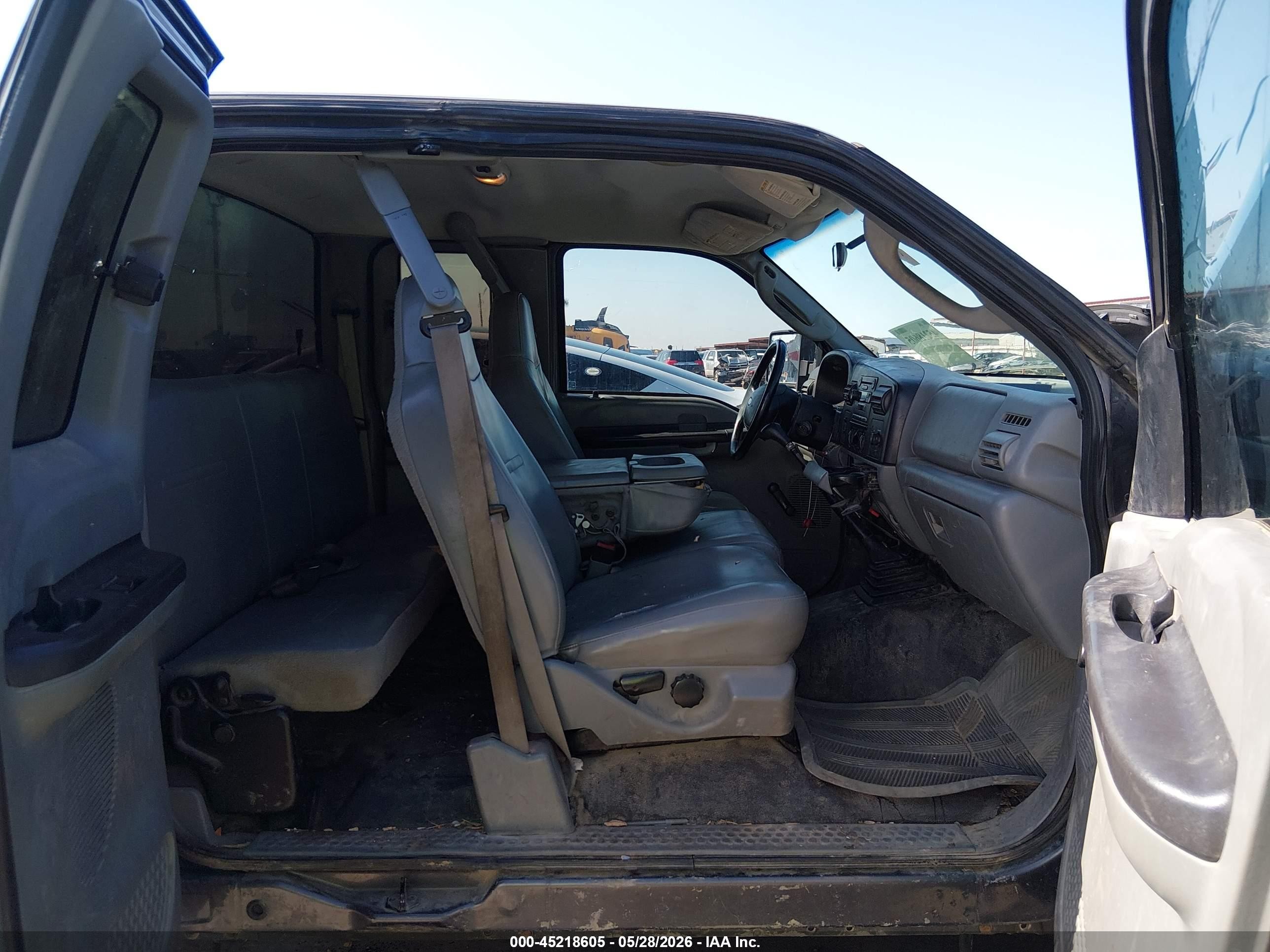 2006 Ford F-250 Lariat/xl/xlt Gray vin: 1FTSX20566ED51342