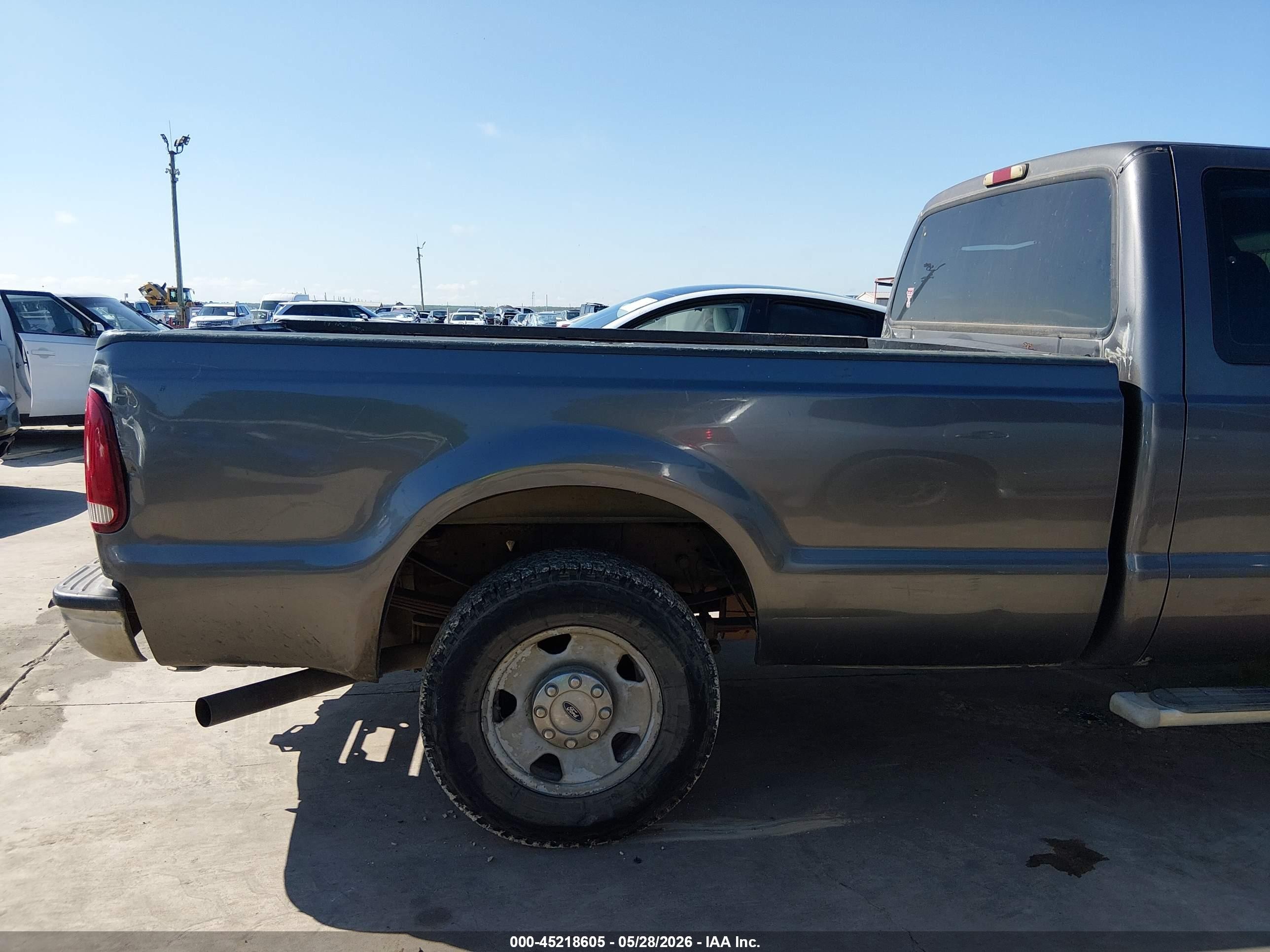2006 Ford F-250 Lariat/xl/xlt Gray vin: 1FTSX20566ED51342