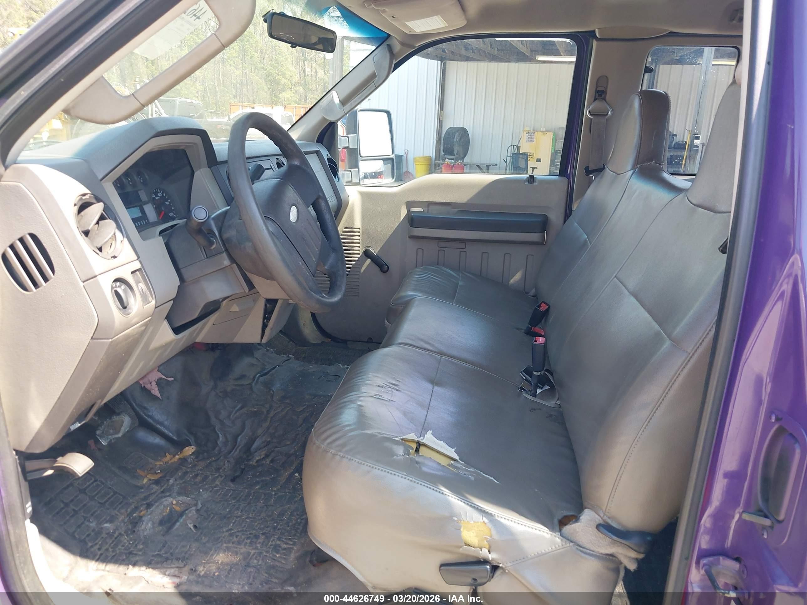 2008 Ford F-250 Lariat/xl/xlt Фиолетовый vin: 1FTSX20568ED08736