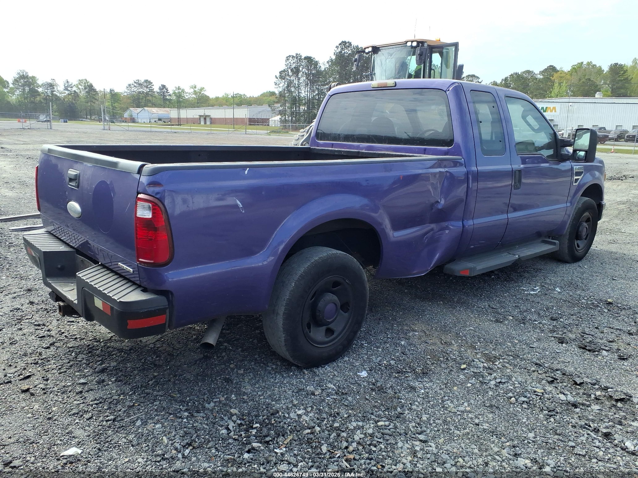 2008 Ford F-250 Lariat/xl/xlt Фиолетовый vin: 1FTSX20568ED08736