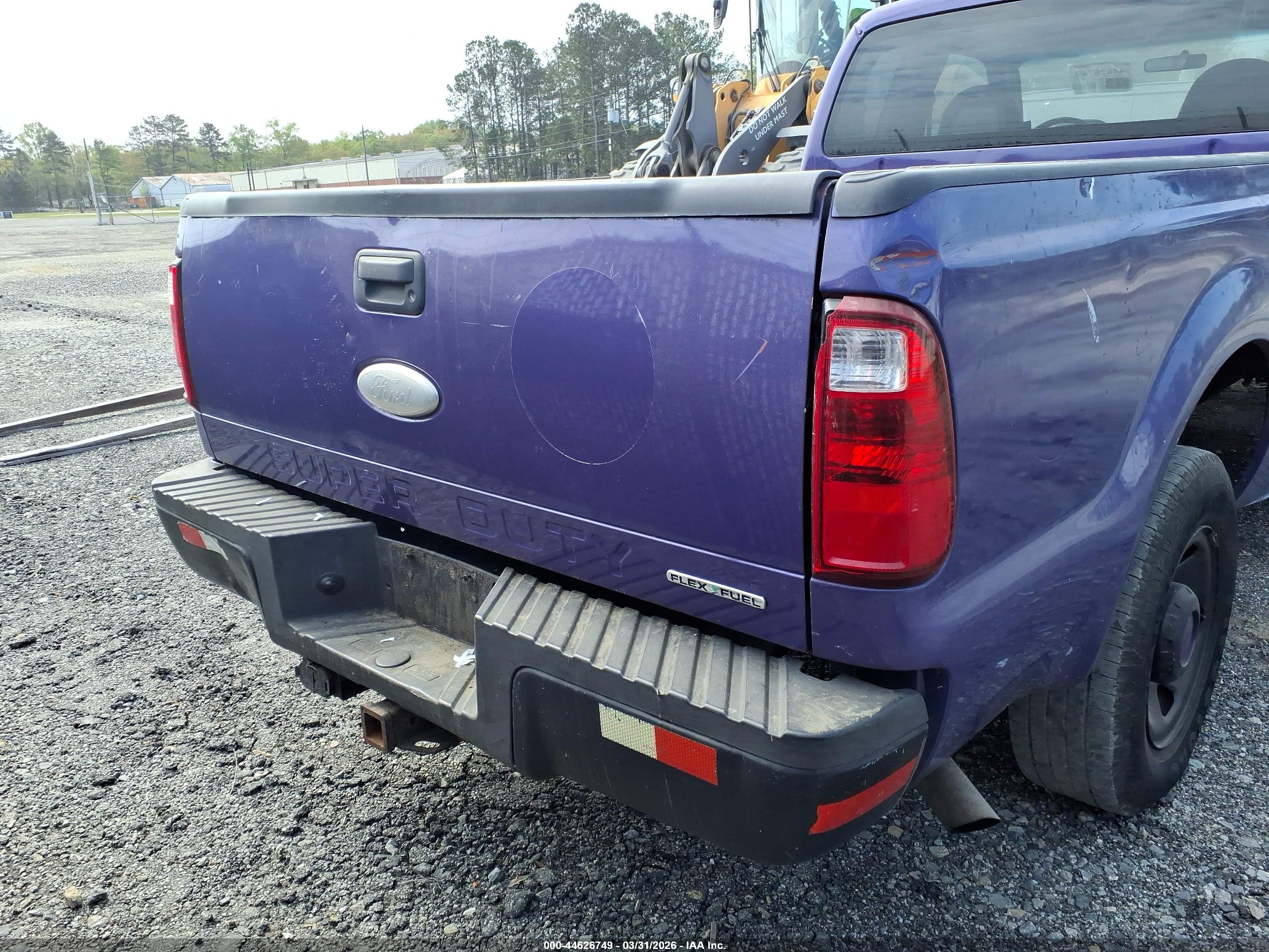 2008 Ford F-250 Lariat/xl/xlt Фиолетовый vin: 1FTSX20568ED08736