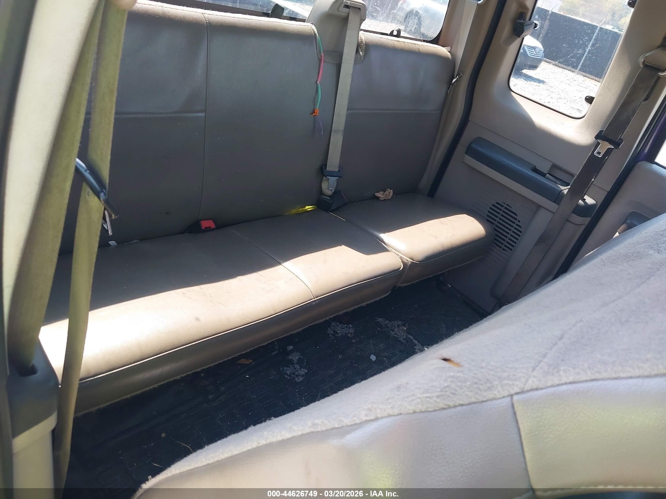 2008 Ford F-250 Lariat/xl/xlt Фиолетовый vin: 1FTSX20568ED08736