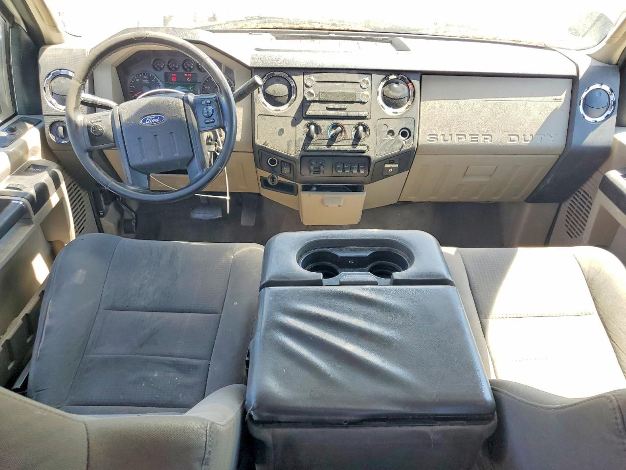 2009 Ford F250 Super Duty White vin: 1FTSX20569EB24124