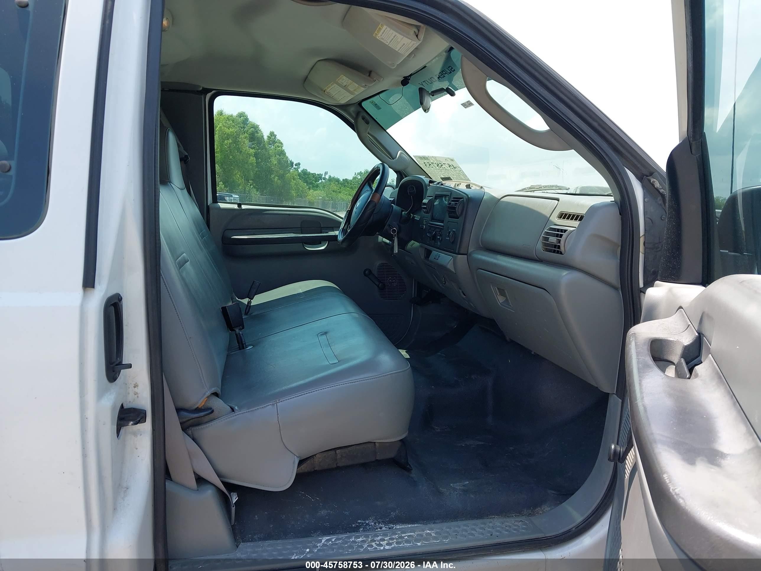 2006 Ford F-250 Lariat/xl/xlt Белый vin: 1FTSX20576EB71951