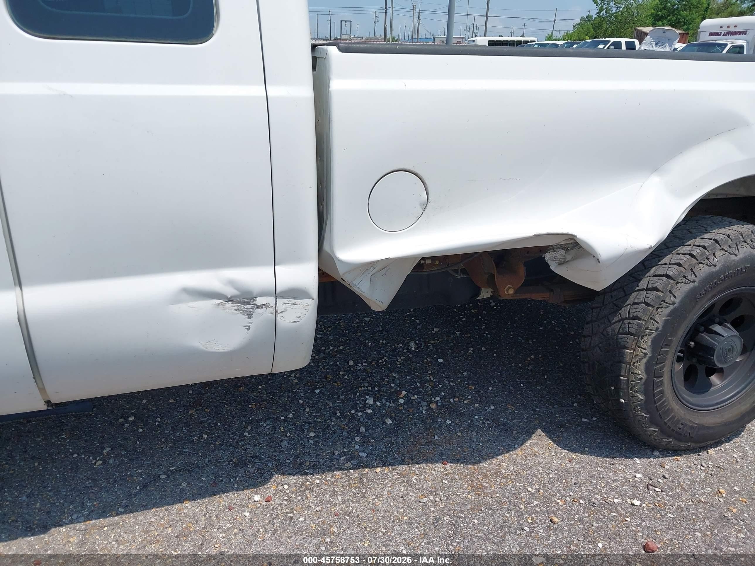 2006 Ford F-250 Lariat/xl/xlt Белый vin: 1FTSX20576EB71951