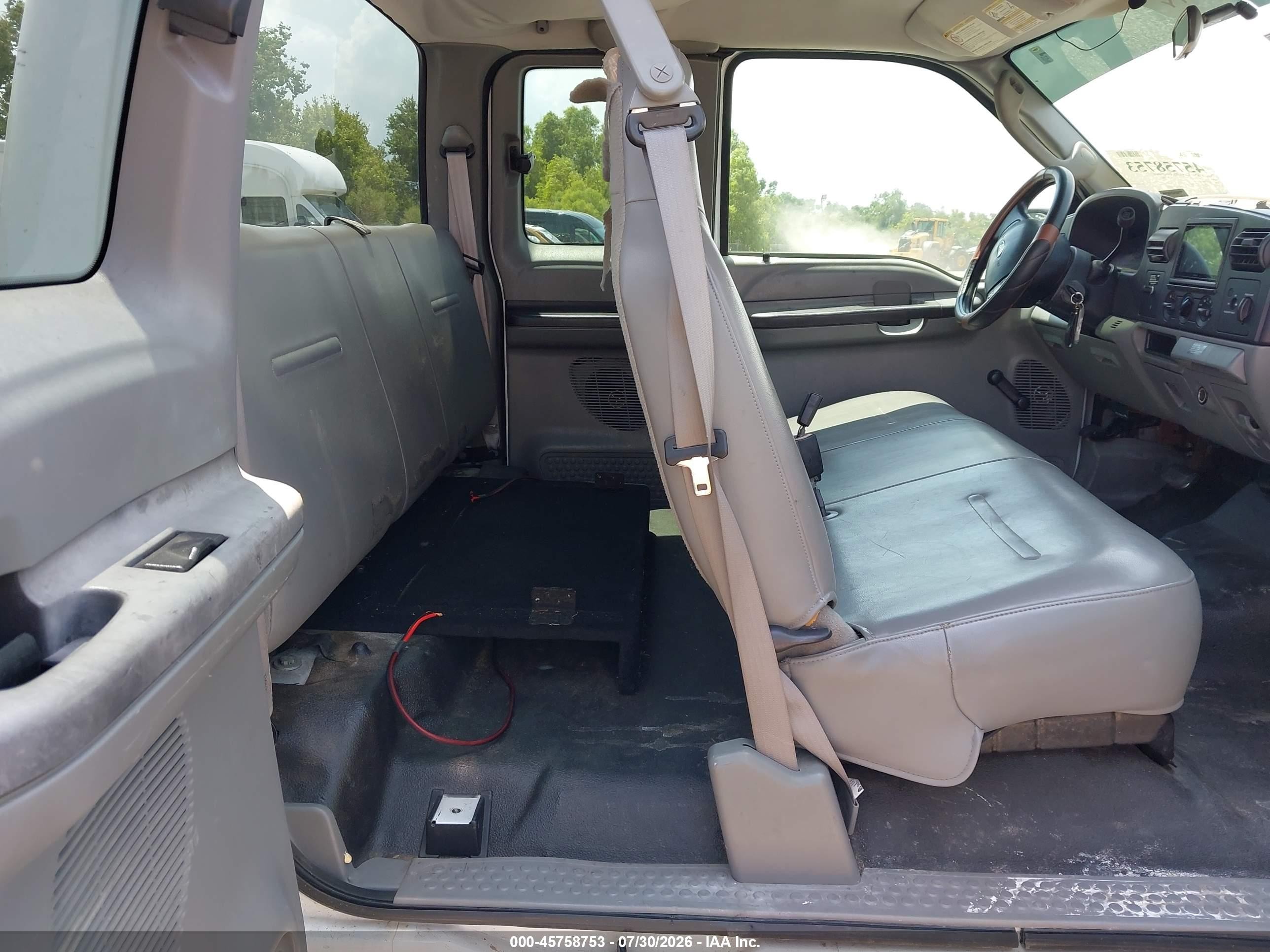 2006 Ford F-250 Lariat/xl/xlt Белый vin: 1FTSX20576EB71951