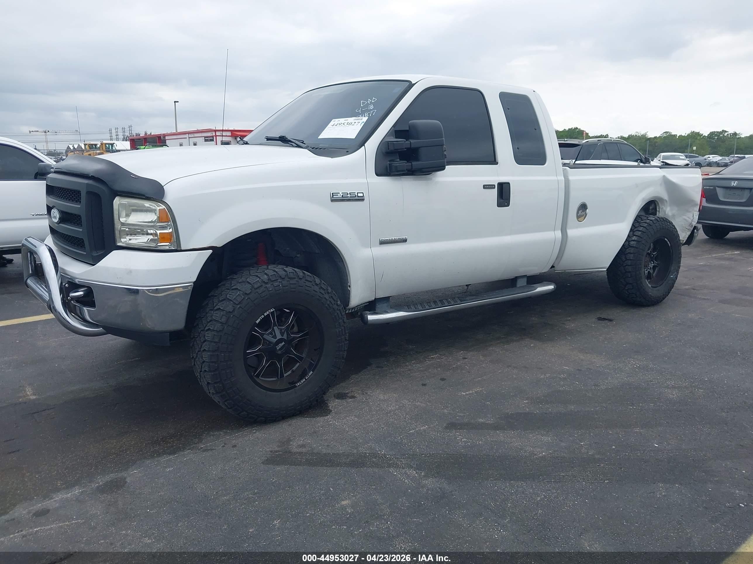2006 Ford F-250 Lariat/xl/xlt White vin: 1FTSX20P16EB74877