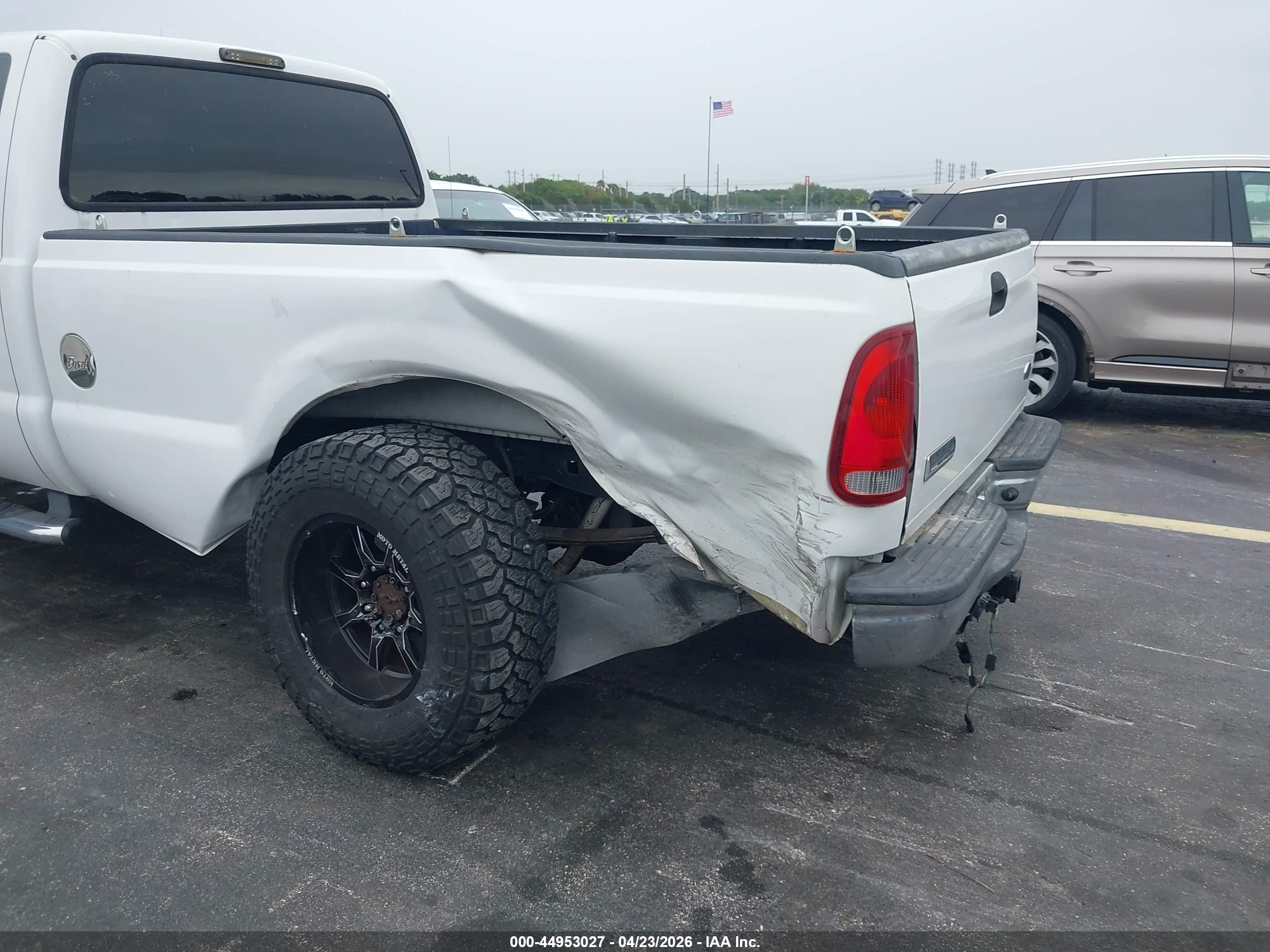2006 Ford F-250 Lariat/xl/xlt White vin: 1FTSX20P16EB74877