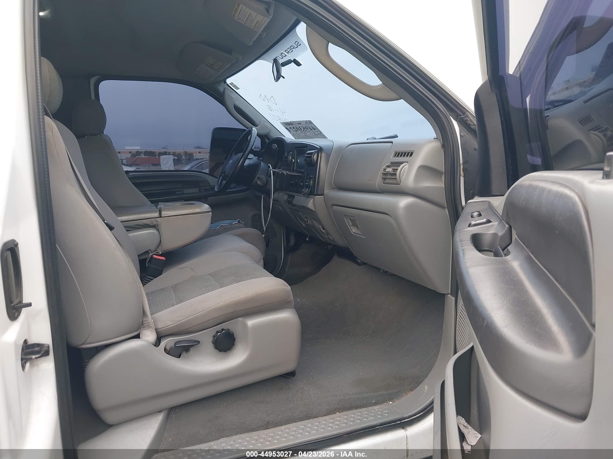 2006 Ford F-250 Lariat/xl/xlt White vin: 1FTSX20P16EB74877