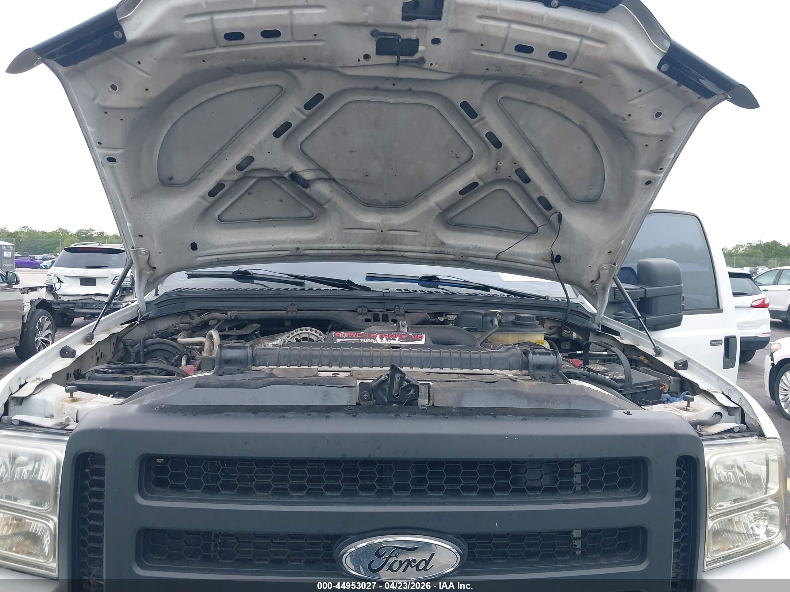 2006 Ford F-250 Lariat/xl/xlt White vin: 1FTSX20P16EB74877
