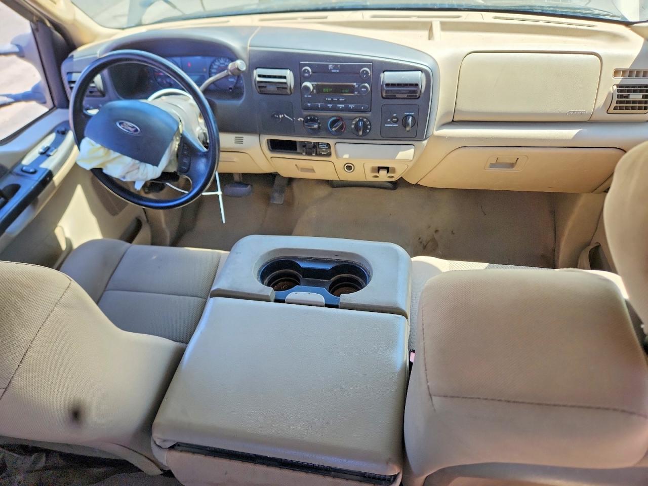 2007 Ford F250 Super Duty Tan vin: 1FTSX20P47EA21637