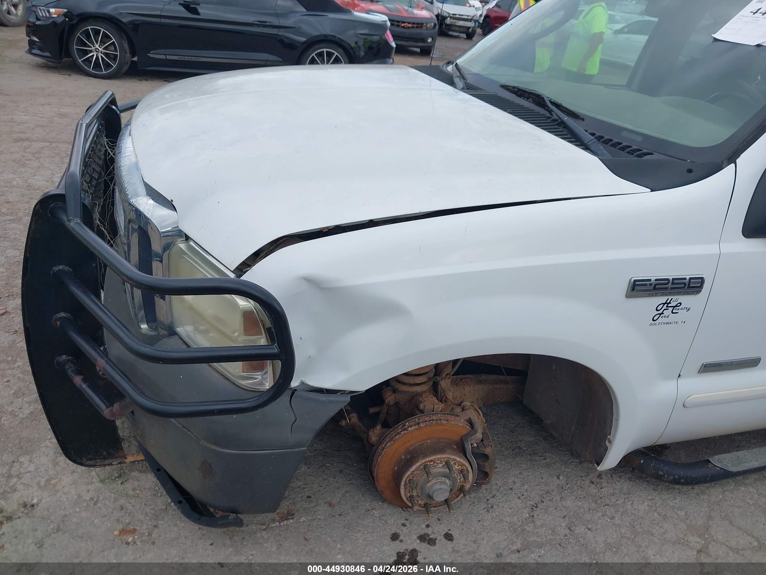 2006 Ford F-250 Lariat/xl/xlt White vin: 1FTSX20P56EB68287