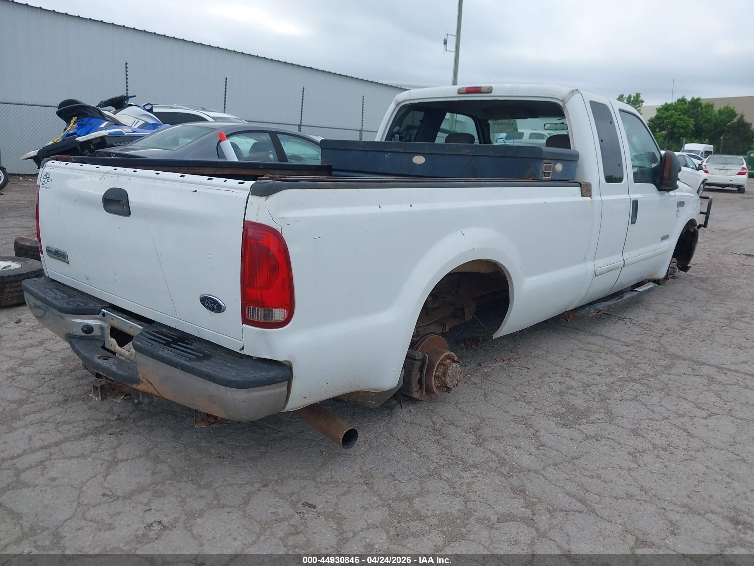 2006 Ford F-250 Lariat/xl/xlt White vin: 1FTSX20P56EB68287