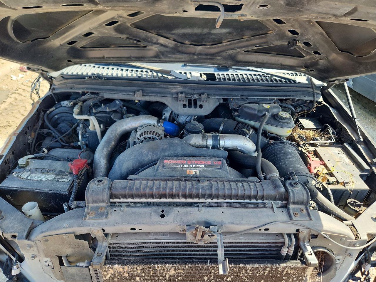2005 Ford F250 Super Duty Brown vin: 1FTSX20P85EB74454