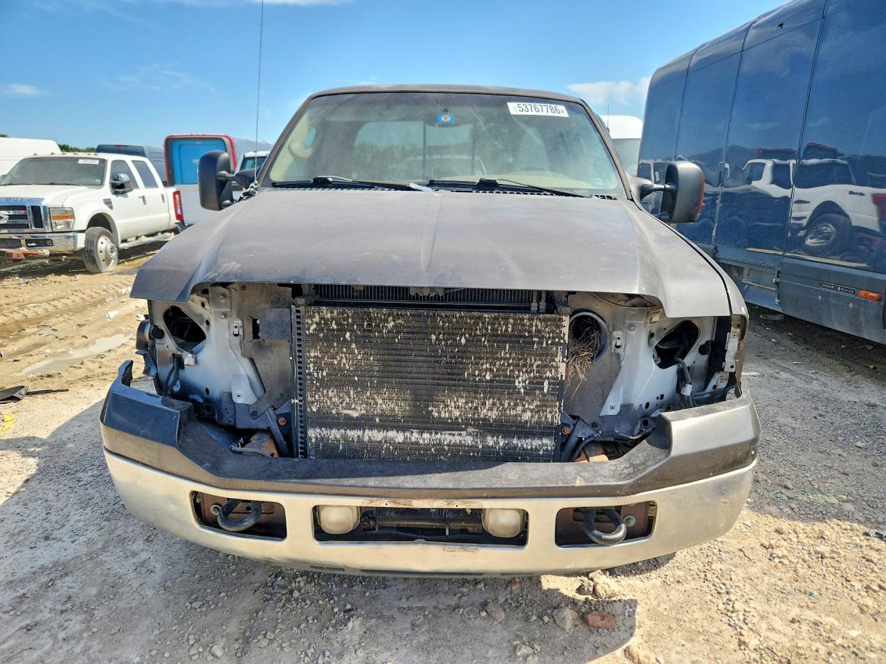 2005 Ford F250 Super Duty Brown vin: 1FTSX20P85EB74454