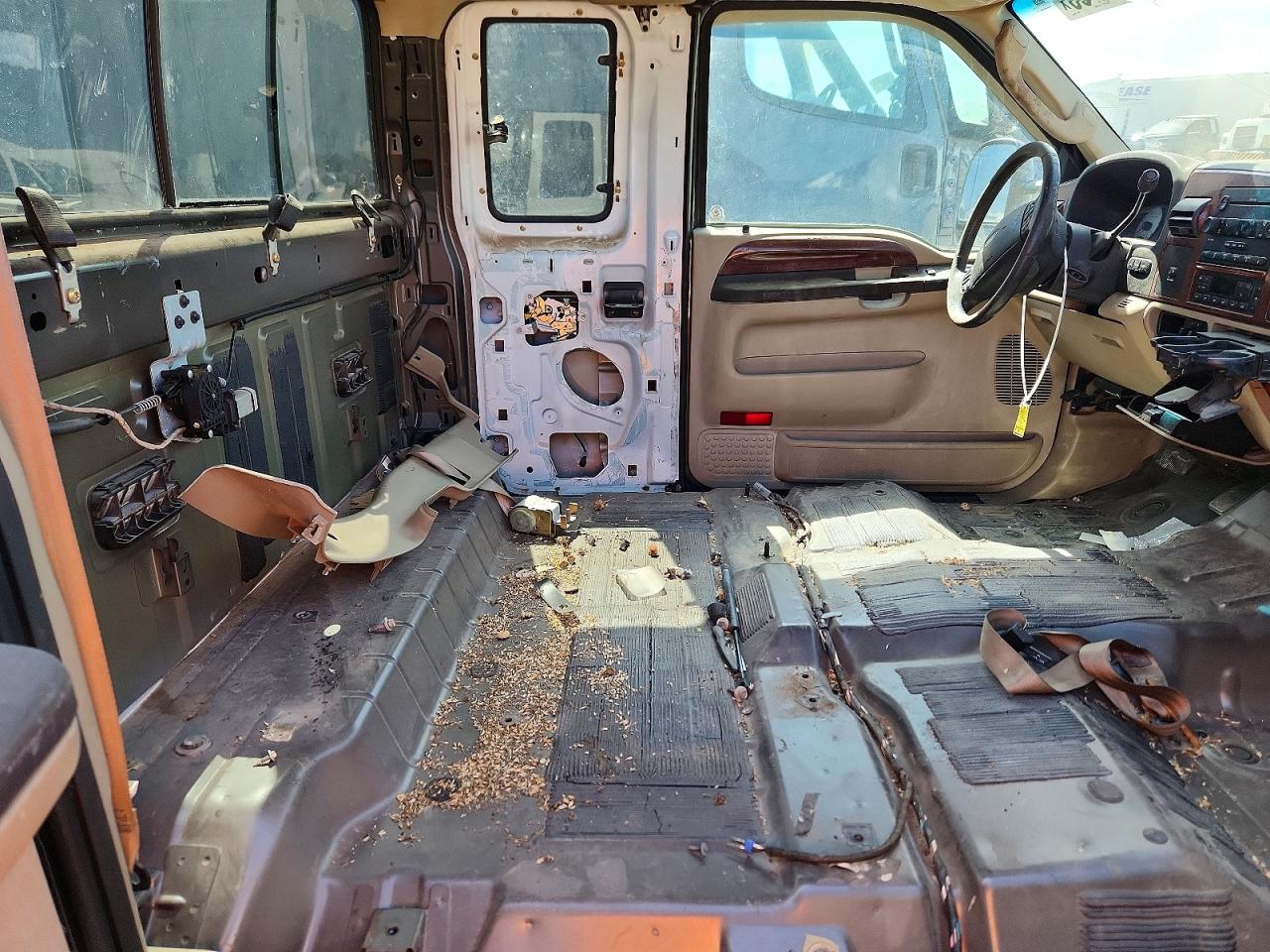 2005 Ford F250 Super Duty Brown vin: 1FTSX20P85EB74454