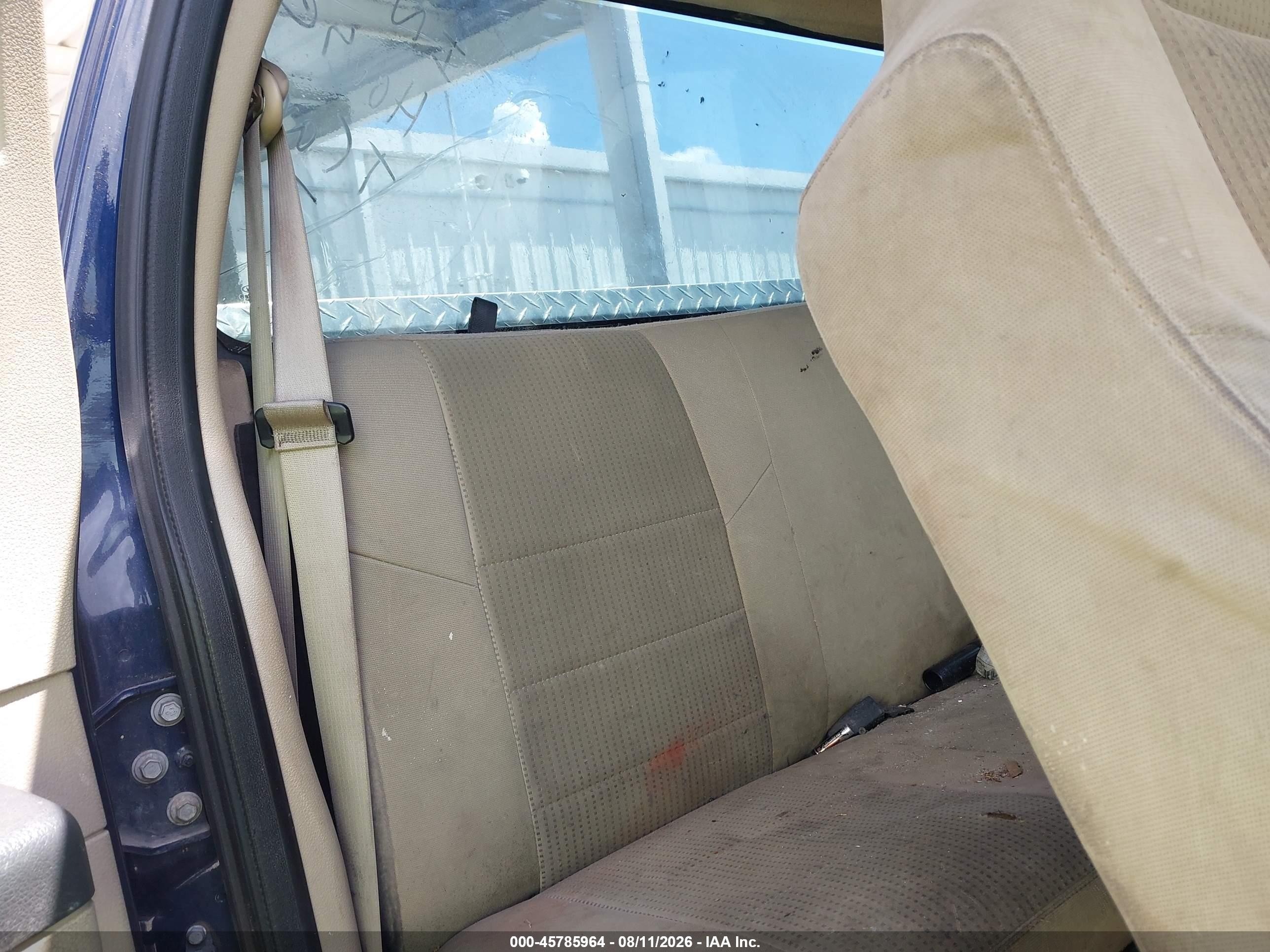 2008 Ford F-250 Xlt Blue vin: 1FTSX20R28EC47596