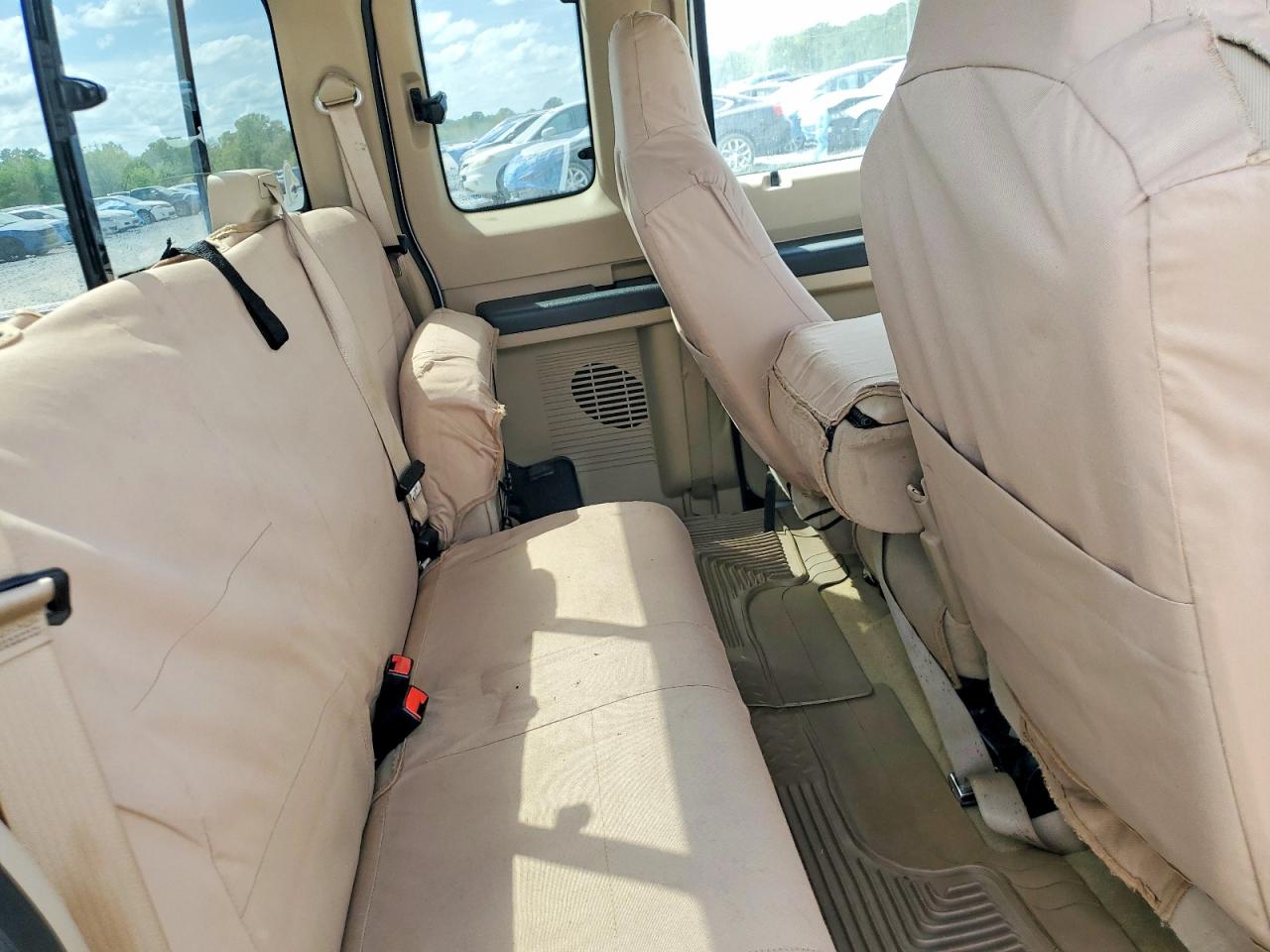 2008 Ford F250 Super Duty White vin: 1FTSX20R38EA75689