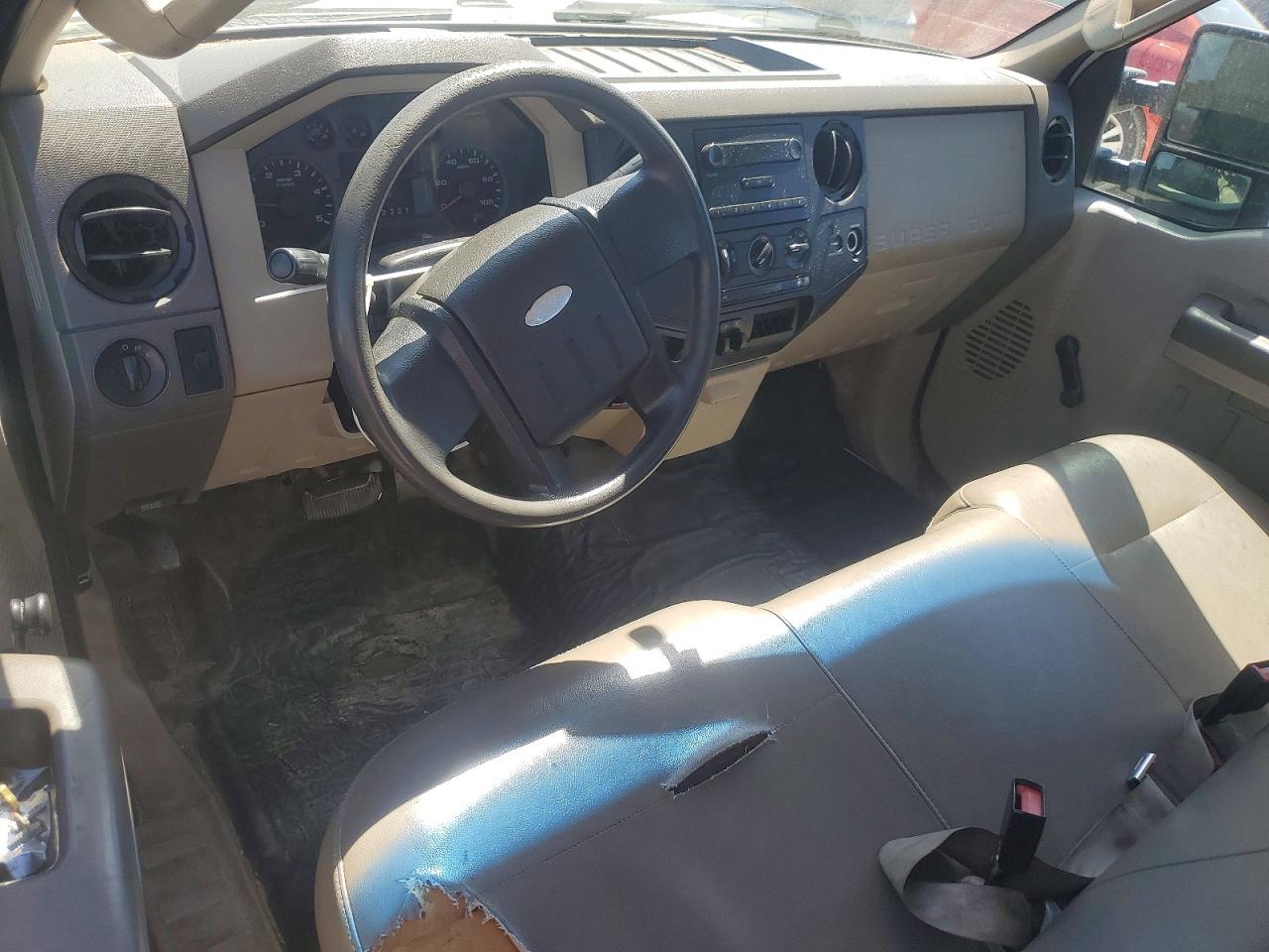 2008 Ford F250 Super Duty White vin: 1FTSX20R48EA20183