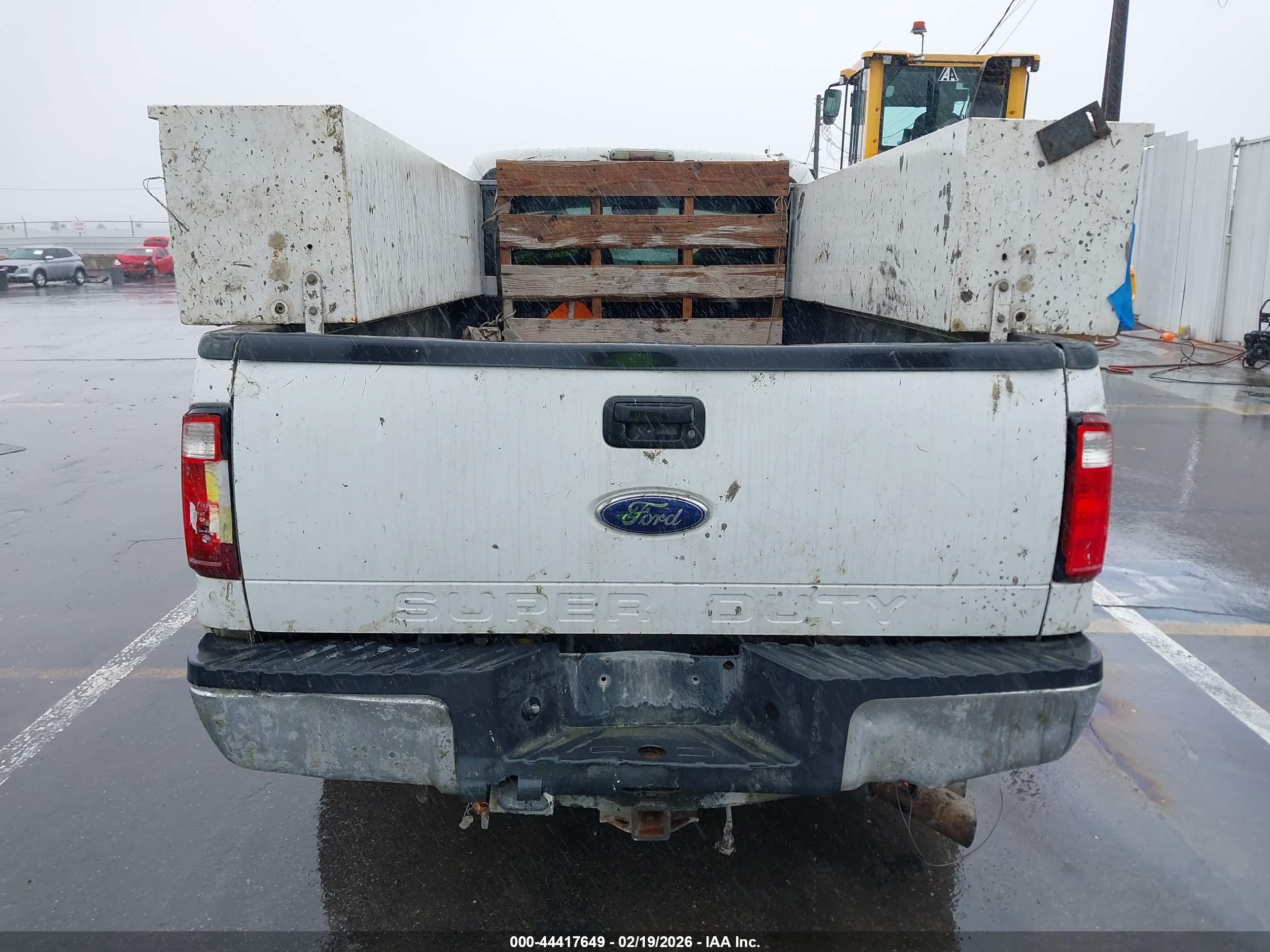 2008 Ford F-250 Lariat/xl/xlt White vin: 1FTSX20RX8EA89878