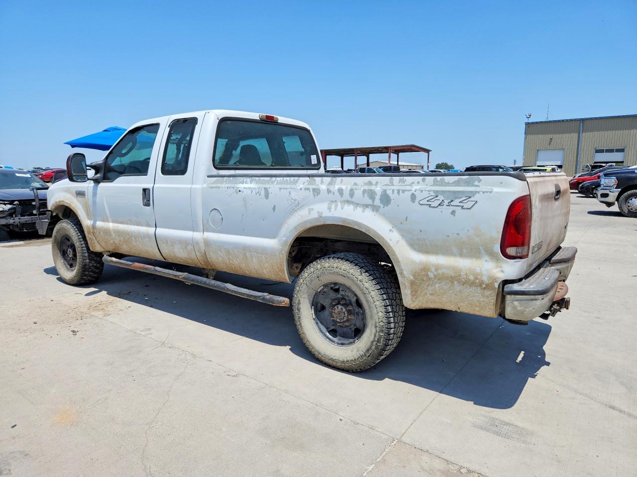 2006 Ford F250 Super Duty White vin: 1FTSX21506EC02441