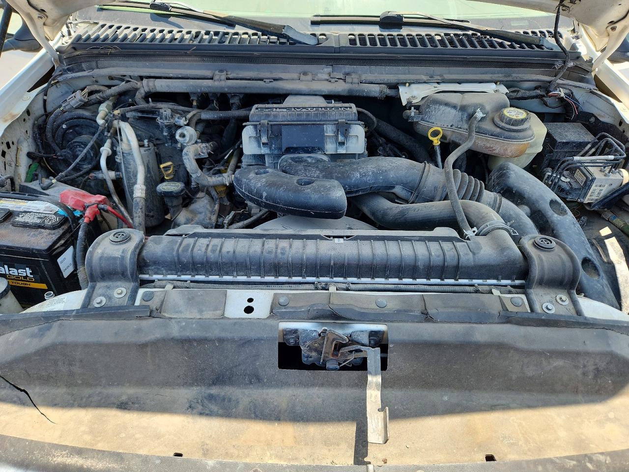 2006 Ford F250 Super Duty White vin: 1FTSX21506EC02441