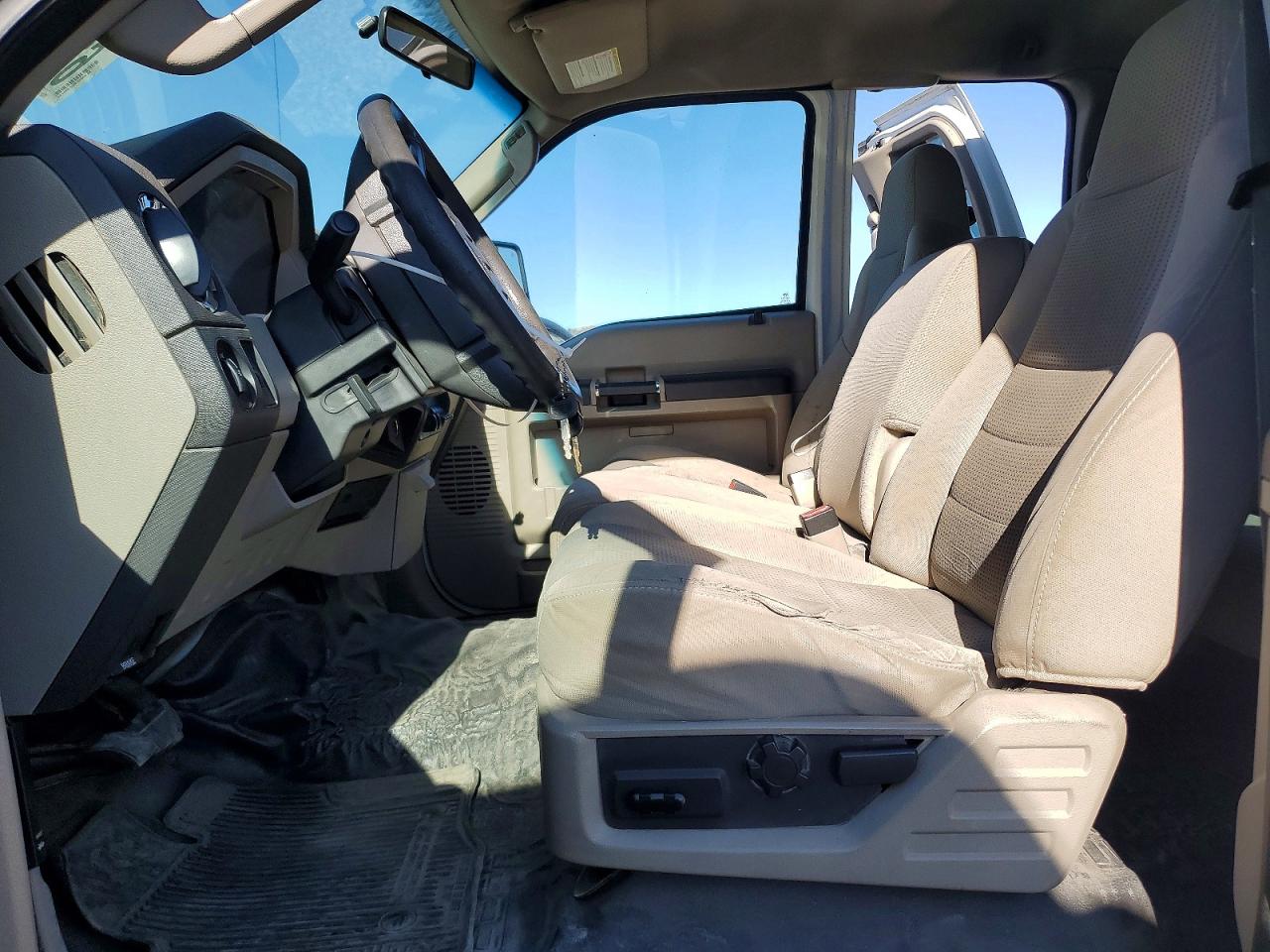 2008 Ford F250 Super Duty White vin: 1FTSX21508EC05603