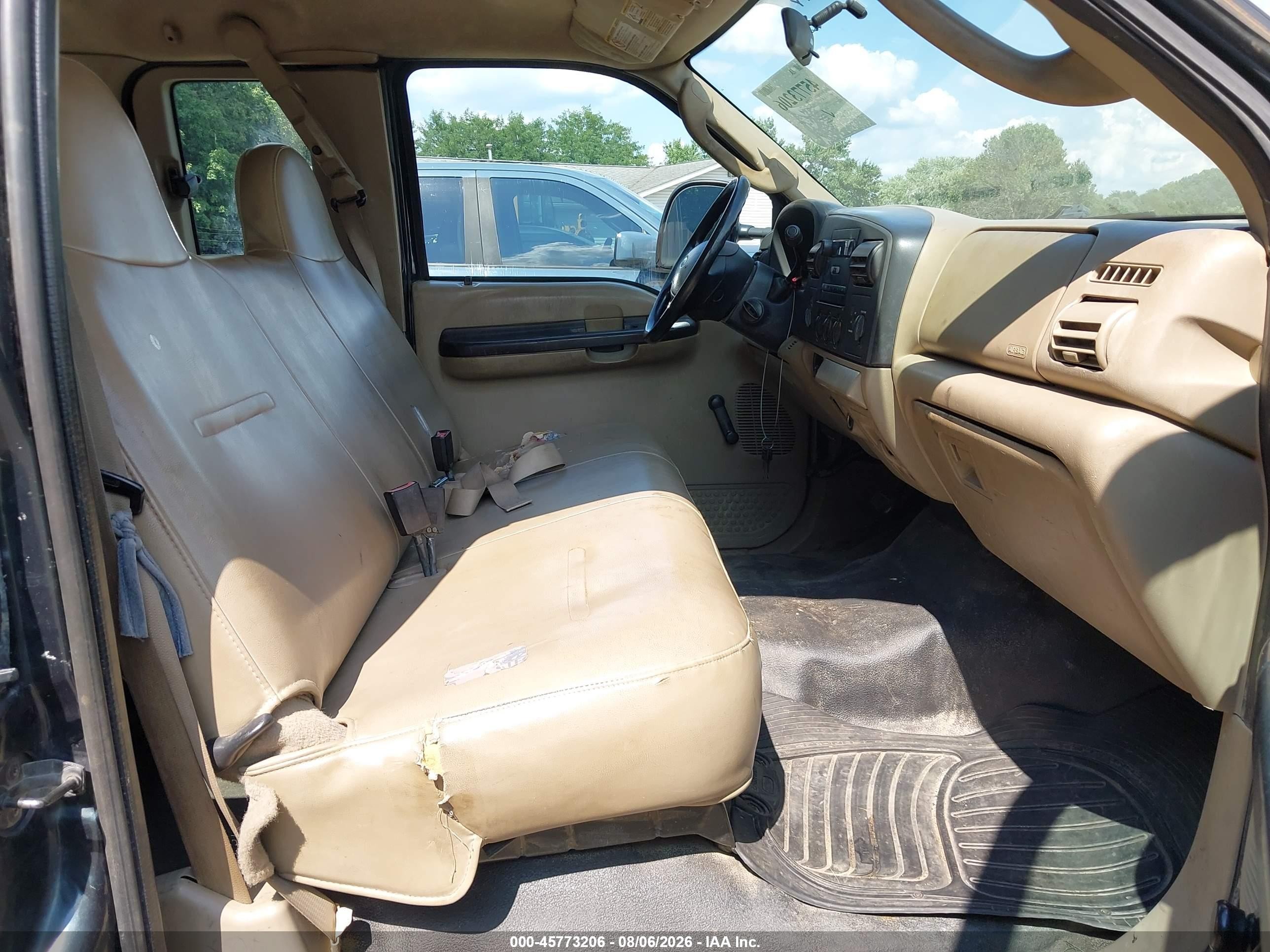 2006 Ford F-250 Lariat/xl/xlt Черный vin: 1FTSX21516ED69763