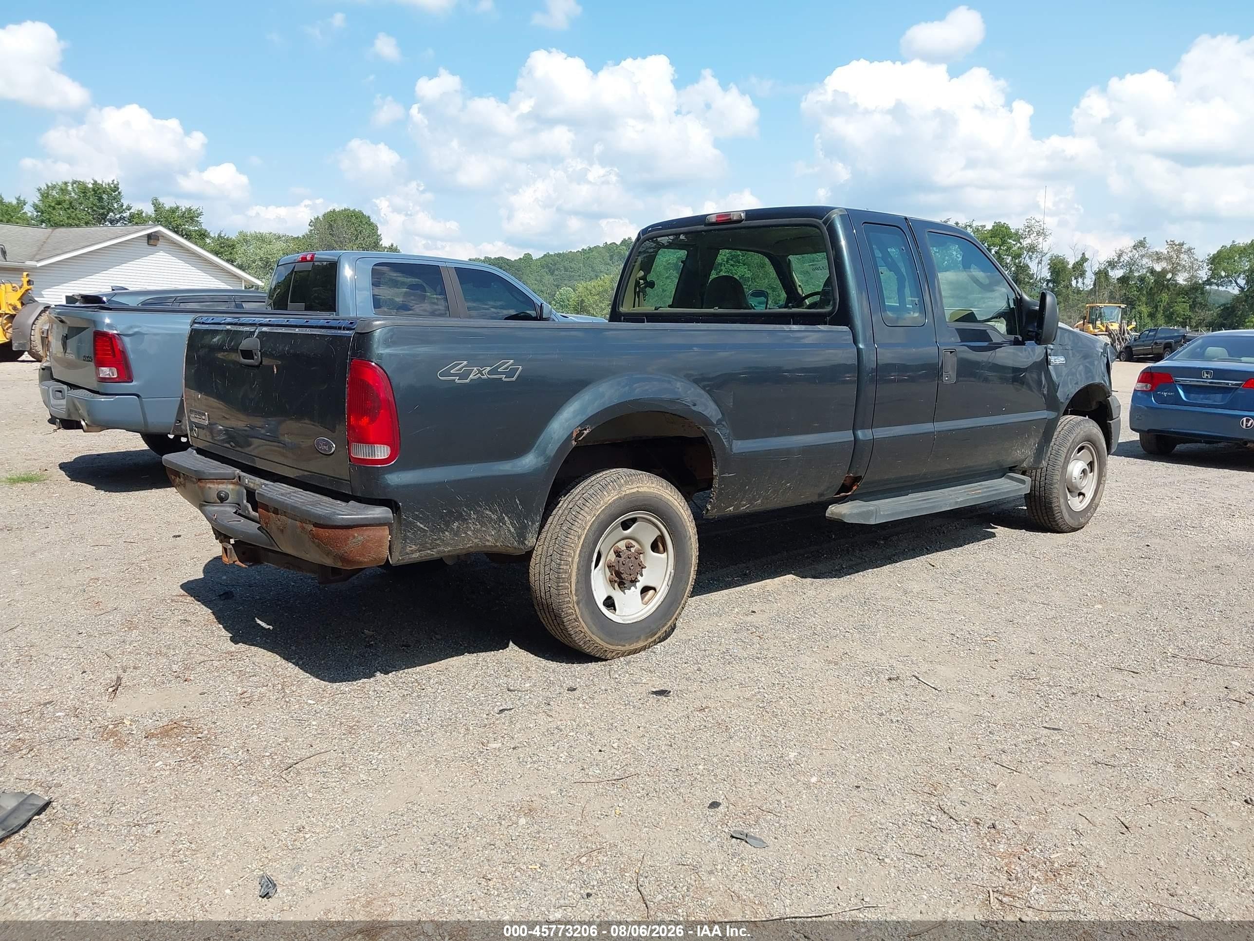 2006 Ford F-250 Lariat/xl/xlt Черный vin: 1FTSX21516ED69763