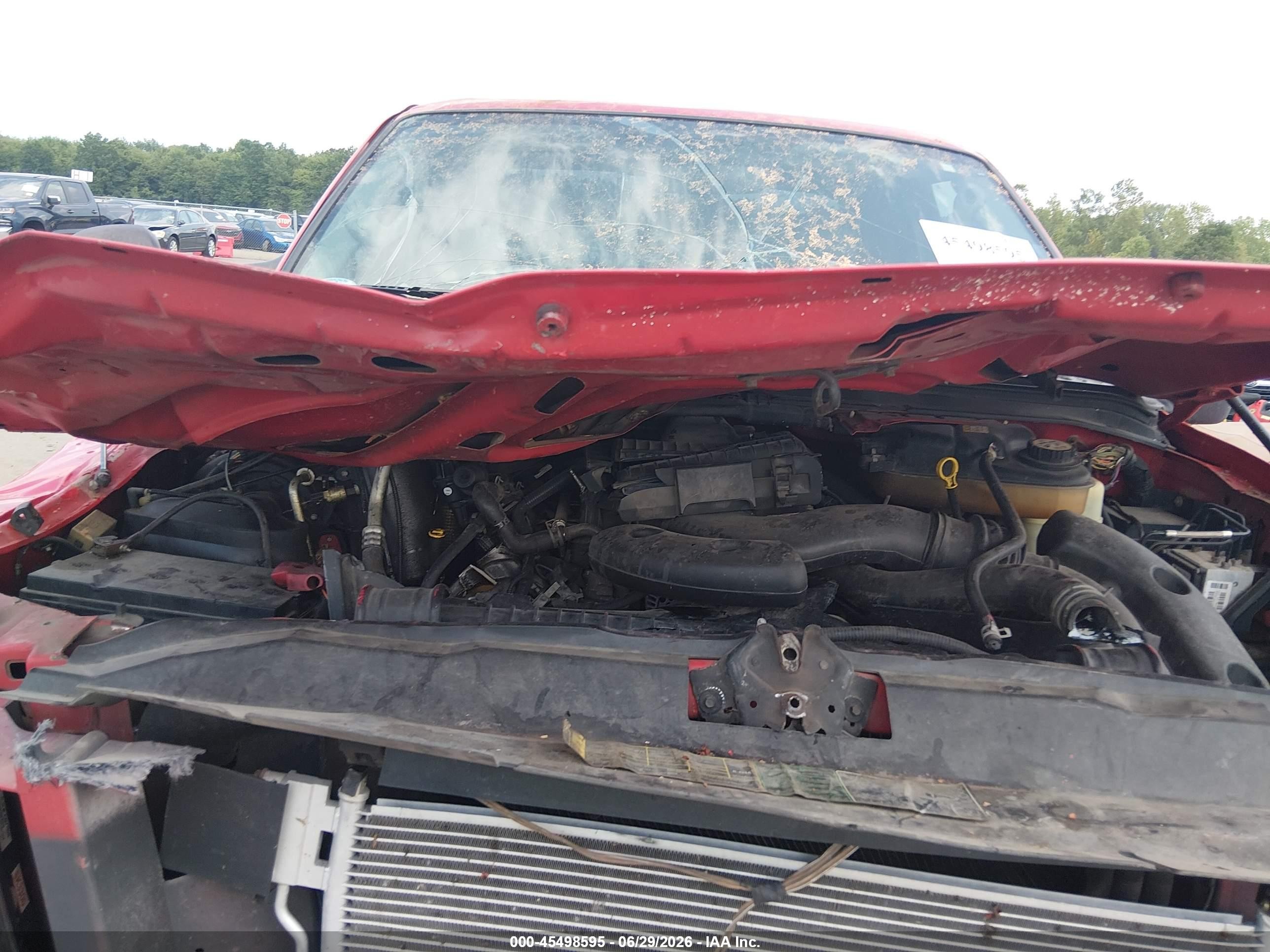 2006 Ford F-250 Lariat/xl/xlt Red vin: 1FTSX21526EC09021