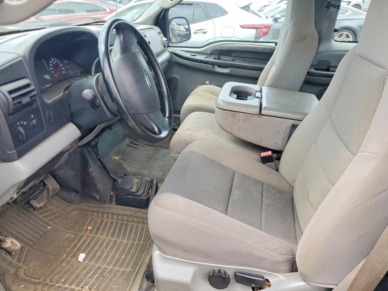 2006 Ford F250 Super Duty White vin: 1FTSX21526EC37210