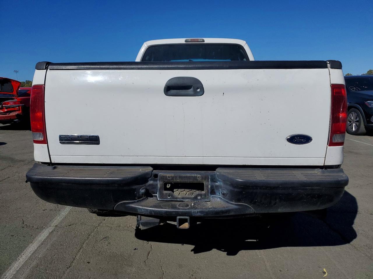 2006 Ford F250 Super Duty Белый vin: 1FTSX21526ED59517